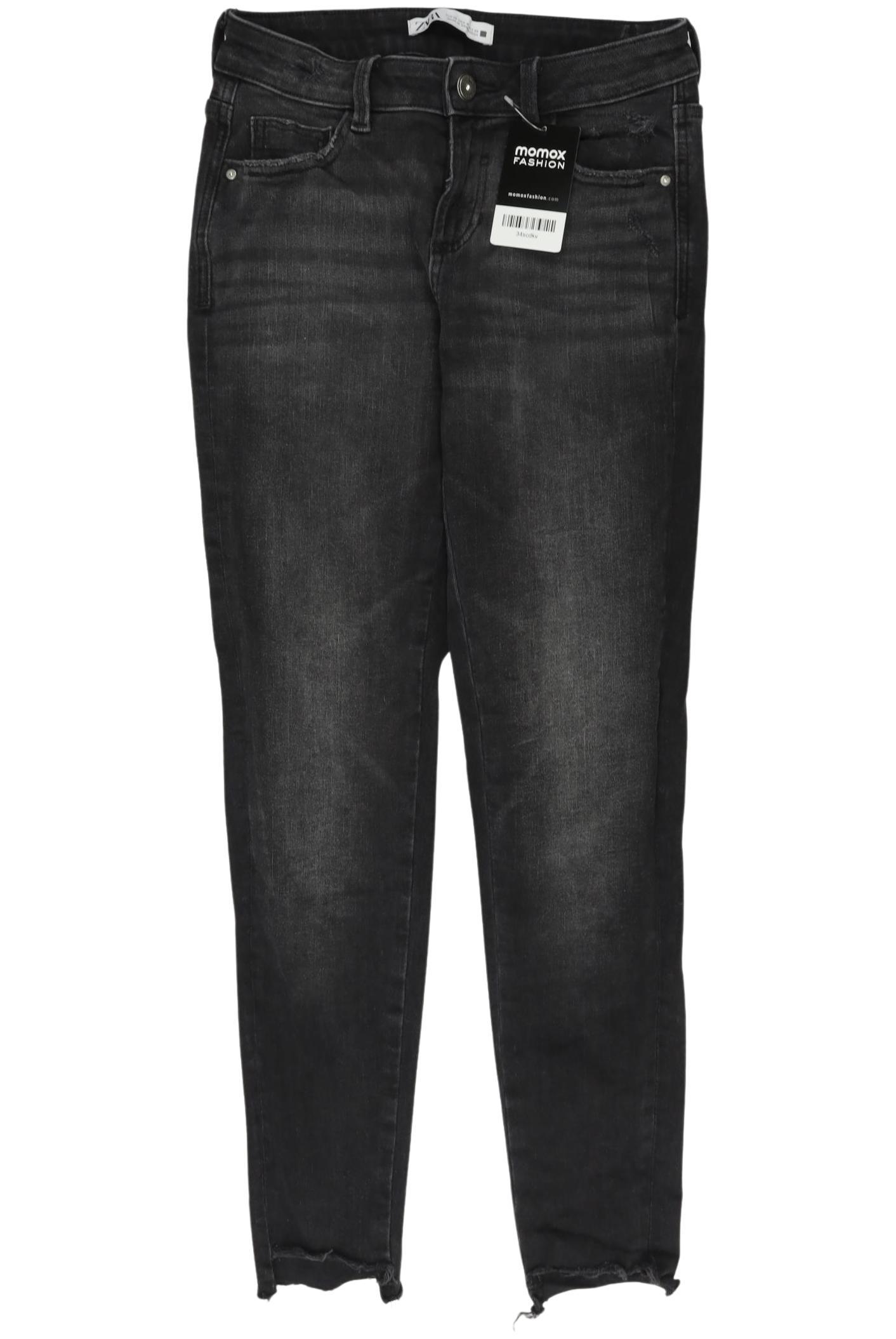 

Zara Damen Jeans, schwarz, Gr. 36