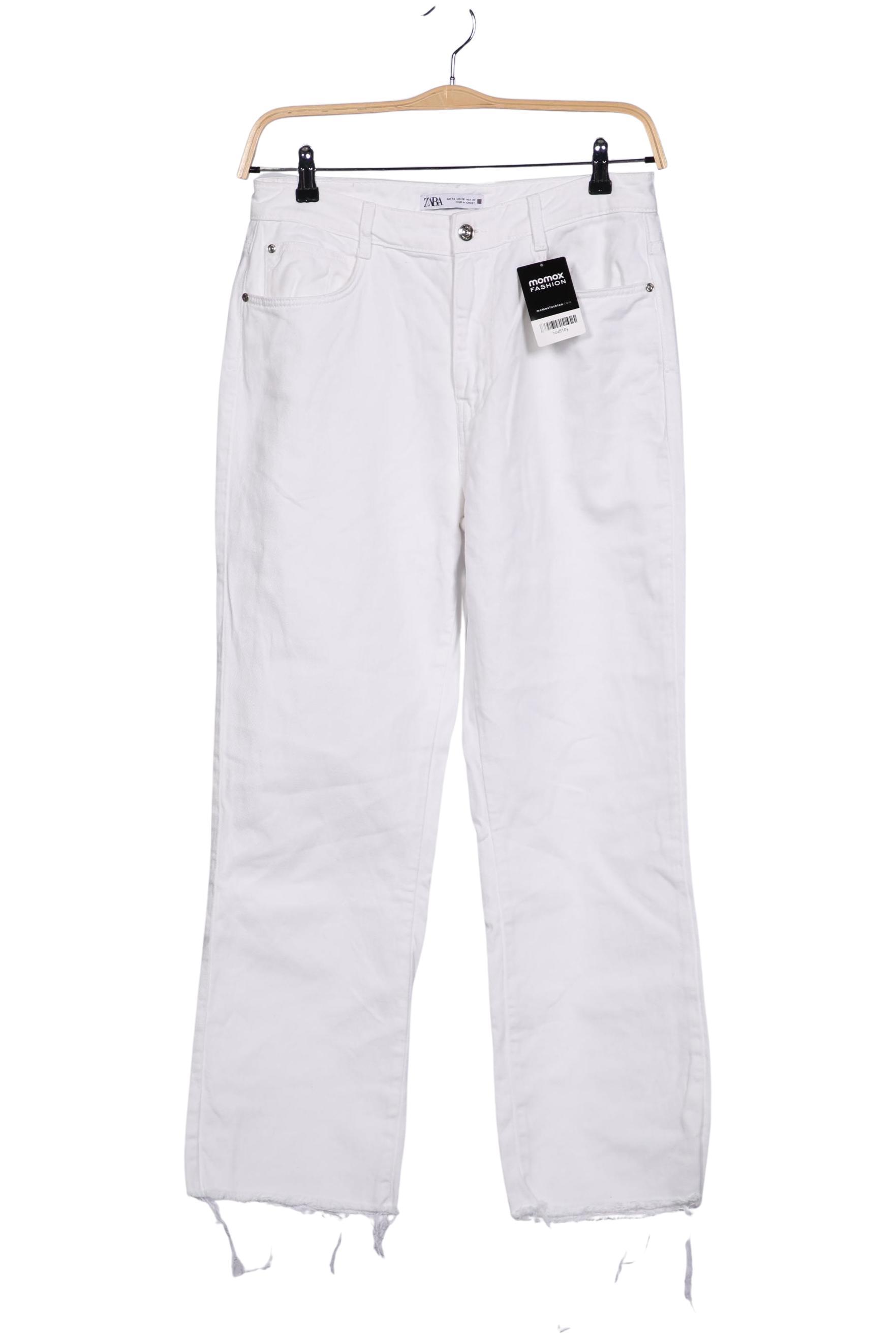 

Zara Damen Jeans, weiß, Gr. 42