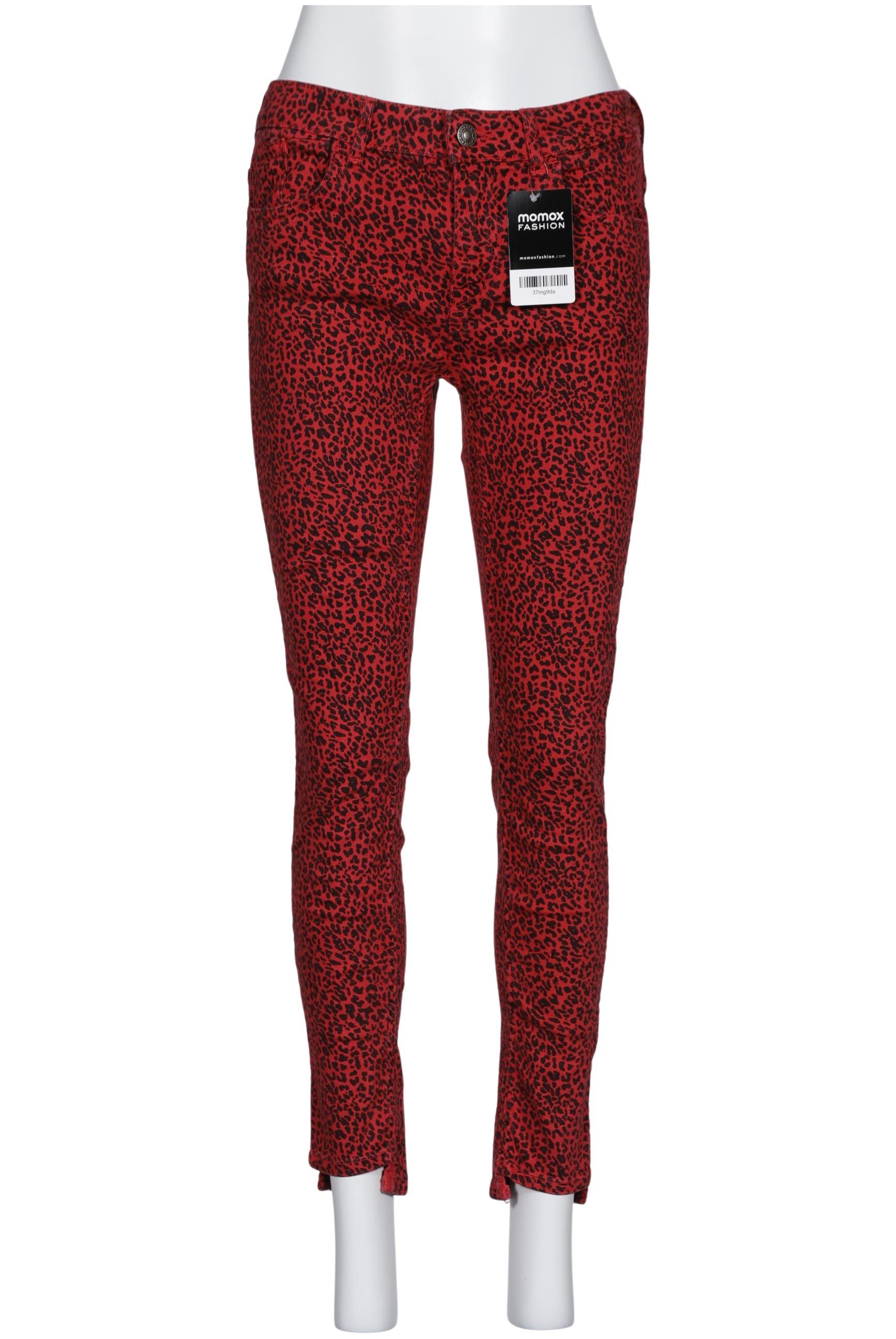 

Zara Damen Jeans, rot, Gr. 38