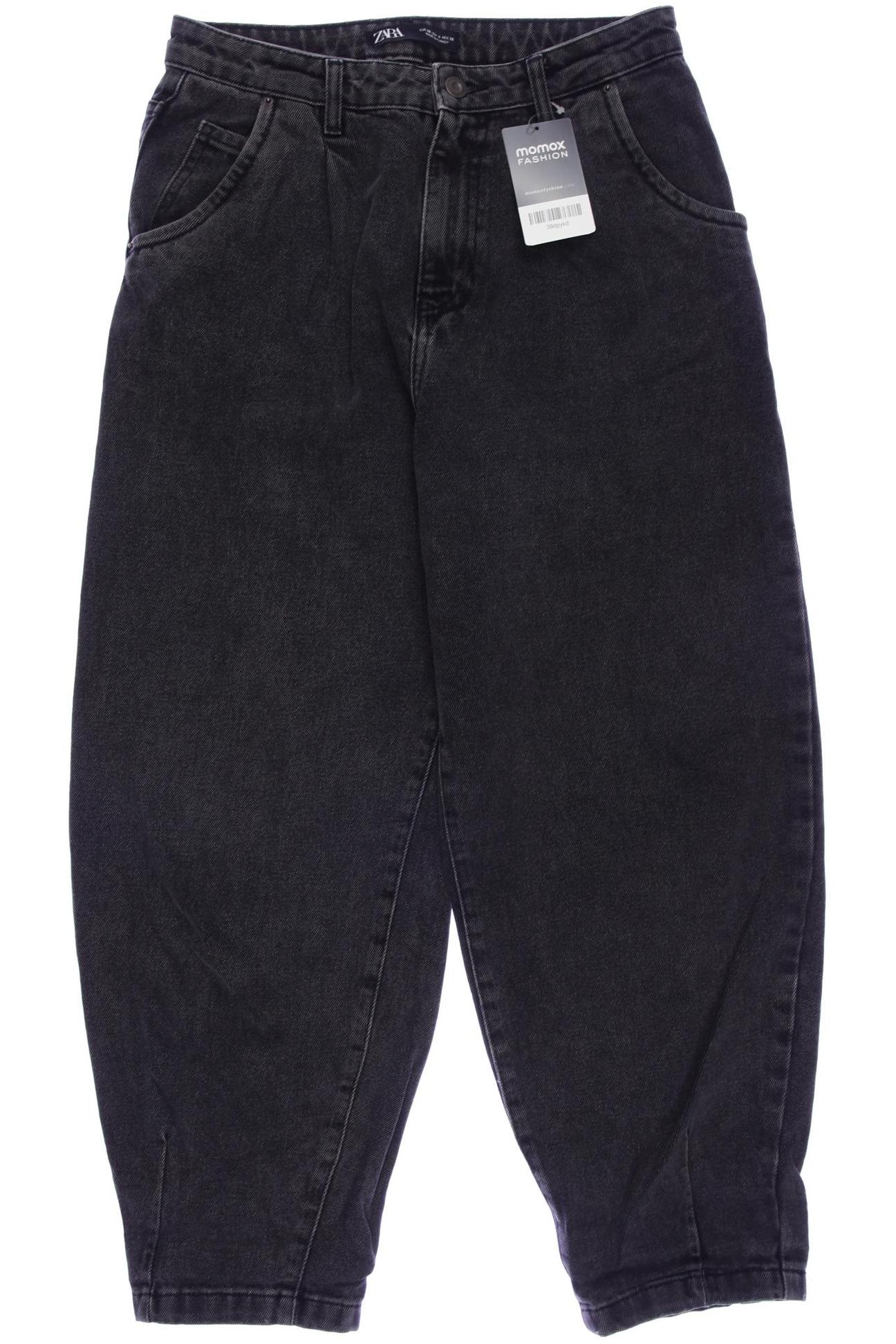 

Zara Damen Jeans, schwarz, Gr. 36
