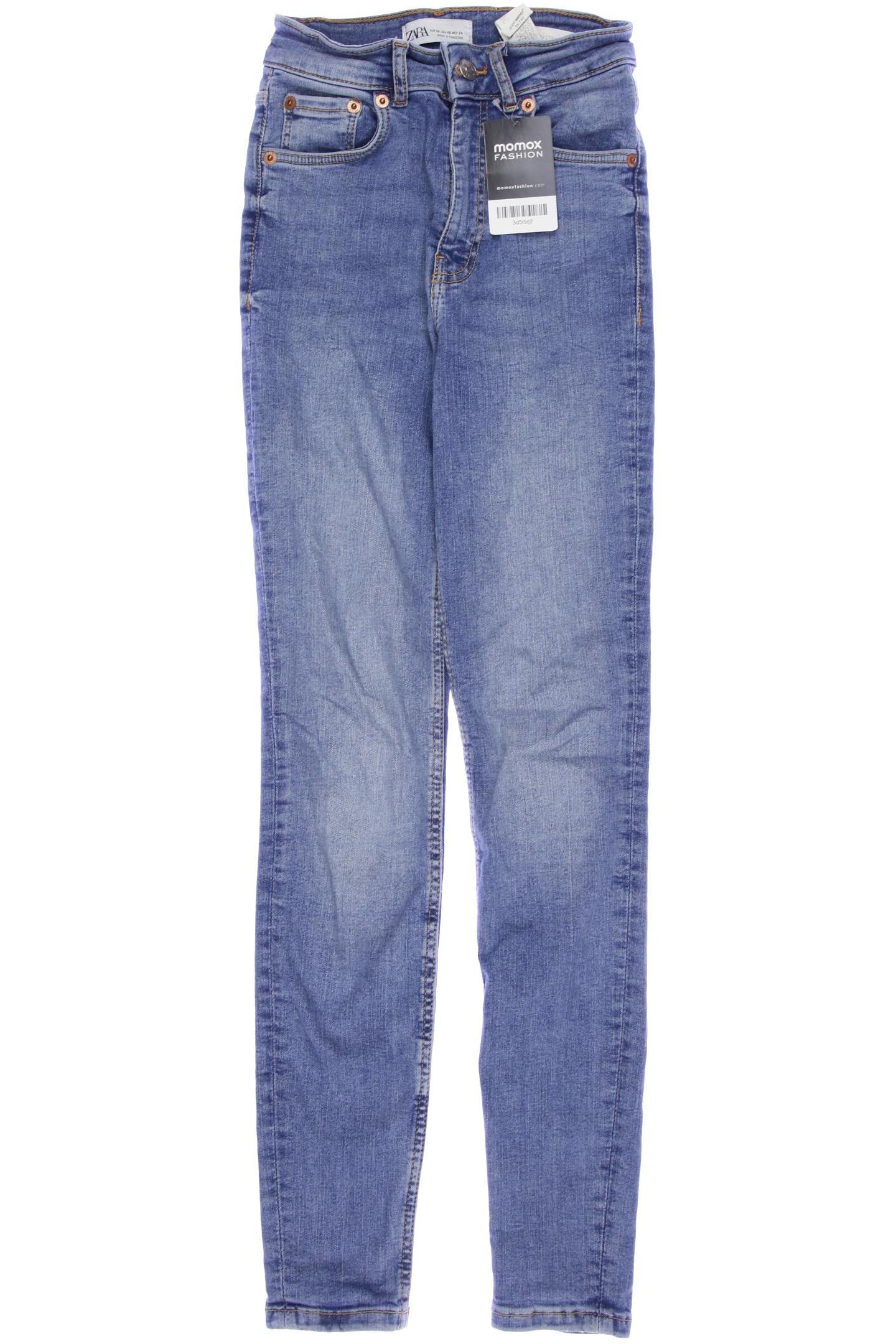 

Zara Damen Jeans, hellblau, Gr. 0