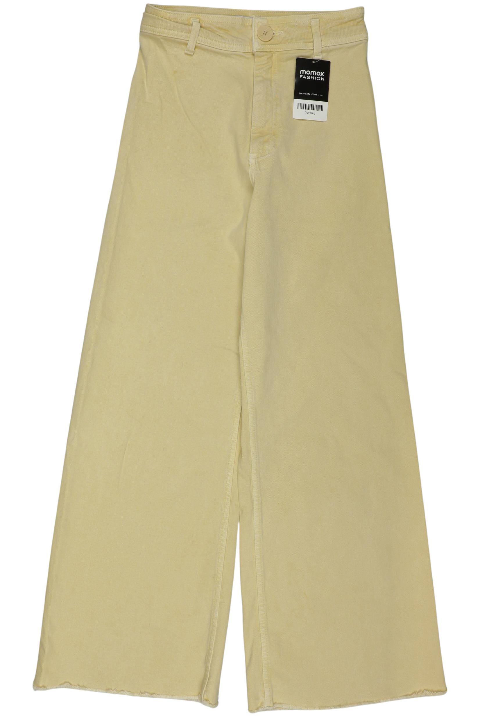 

Zara Damen Jeans, gelb, Gr. 34