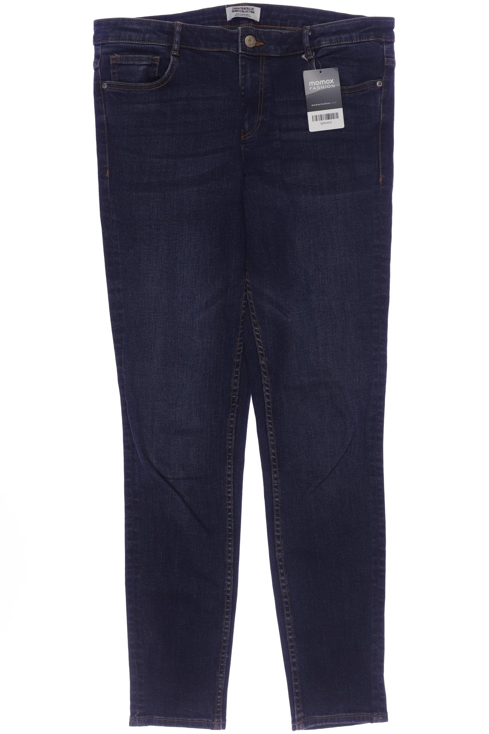 

Zara Damen Jeans, marineblau, Gr. 44