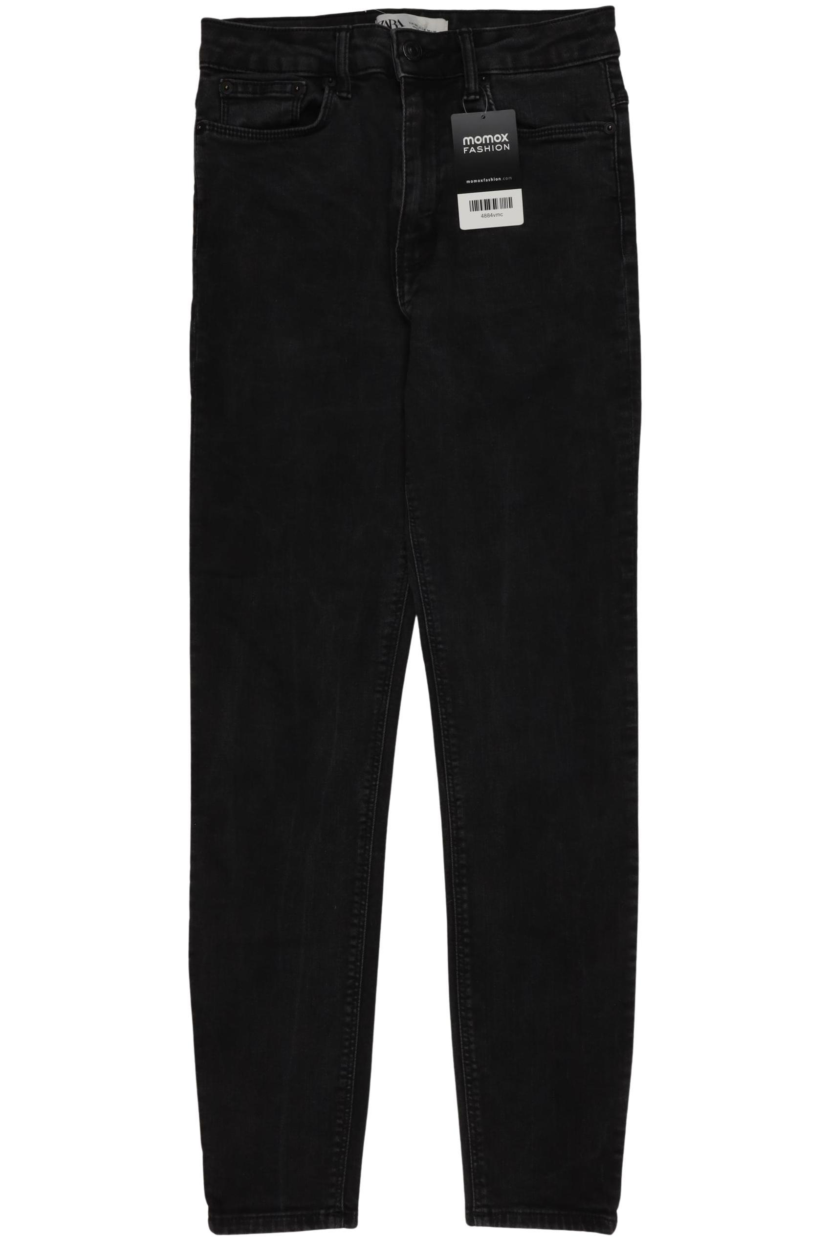 

Zara Damen Jeans, schwarz, Gr. 36