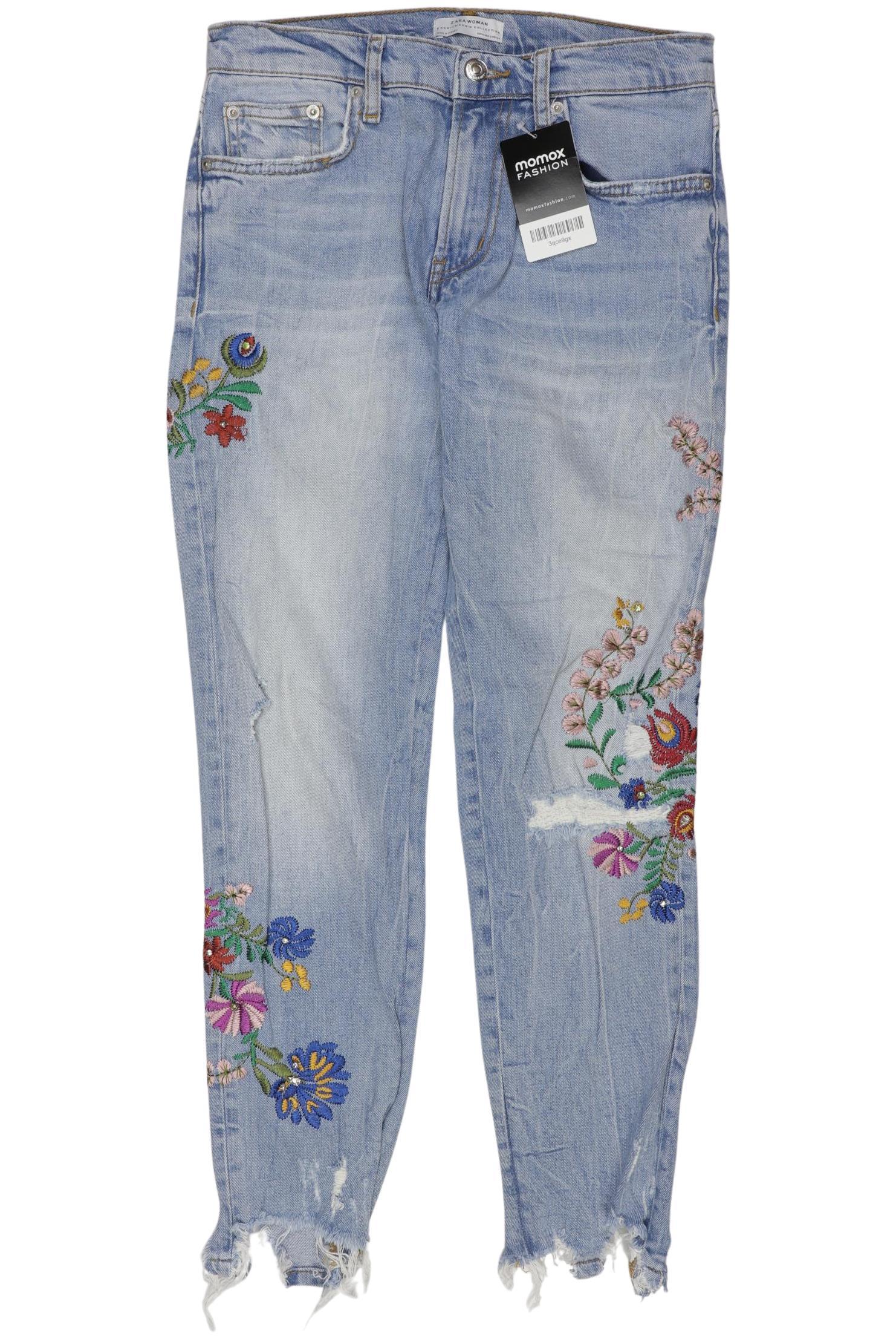 

Zara Damen Jeans, hellblau, Gr. 34