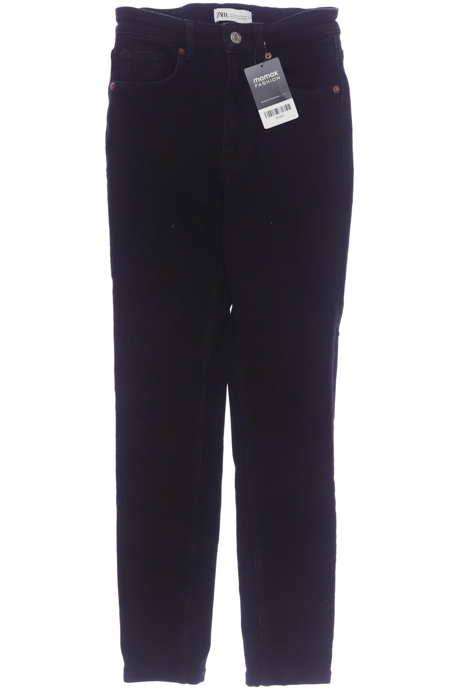 

Zara Damen Jeans, schwarz, Gr. 36