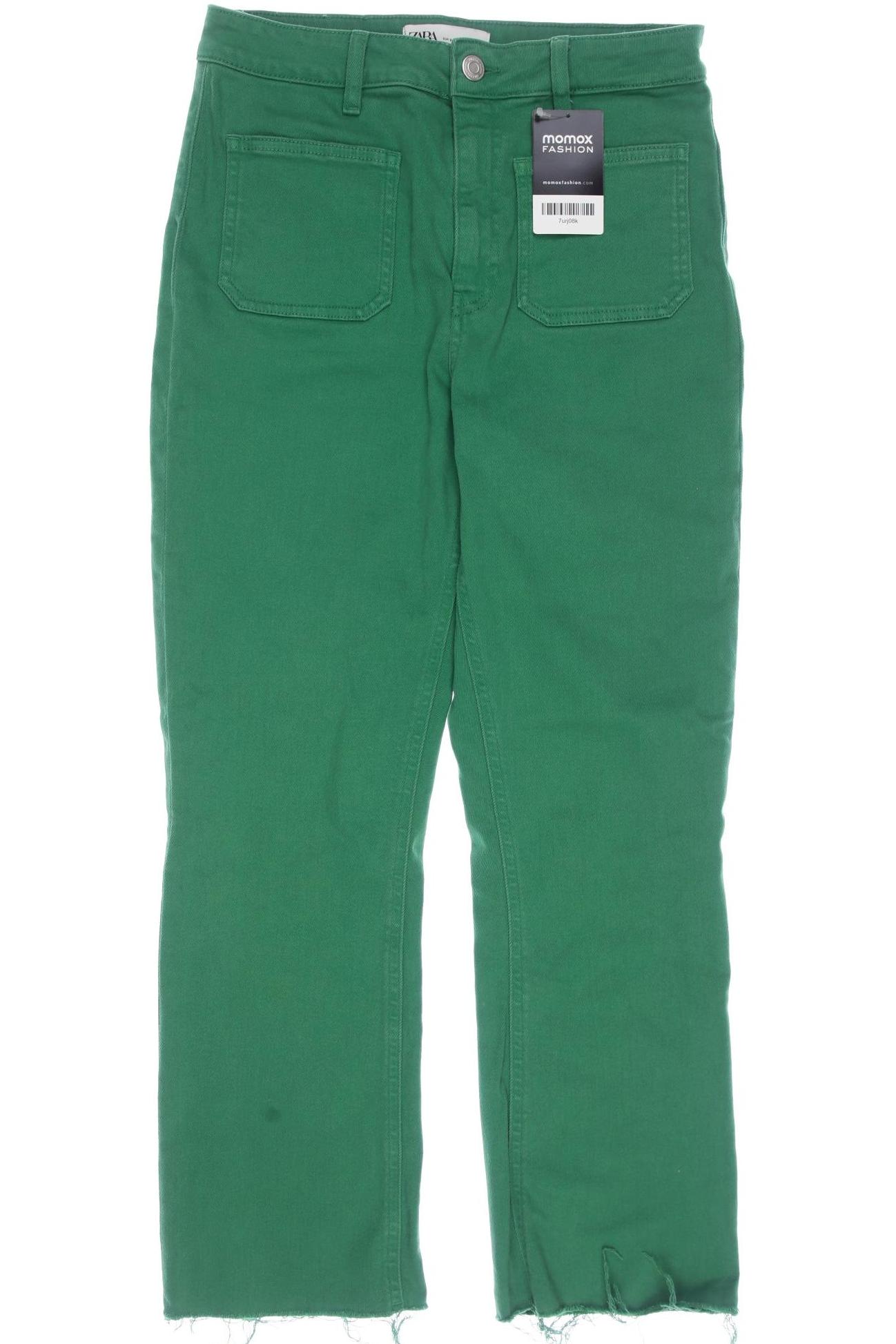 

Zara Damen Jeans, grün, Gr. 38