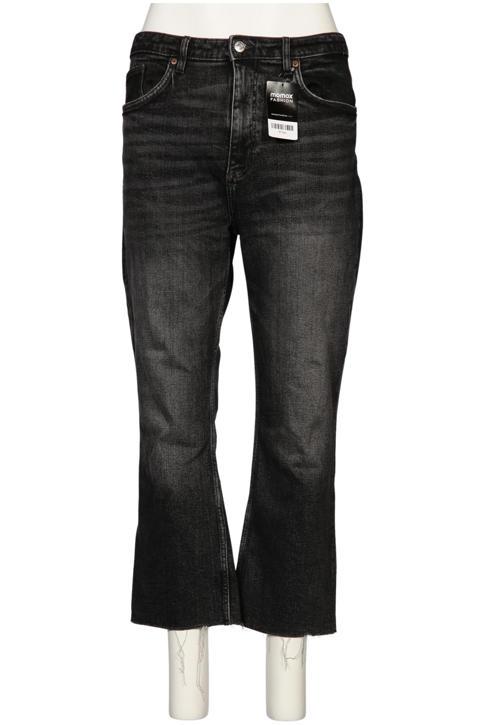 

Zara Damen Jeans, schwarz, Gr. 46