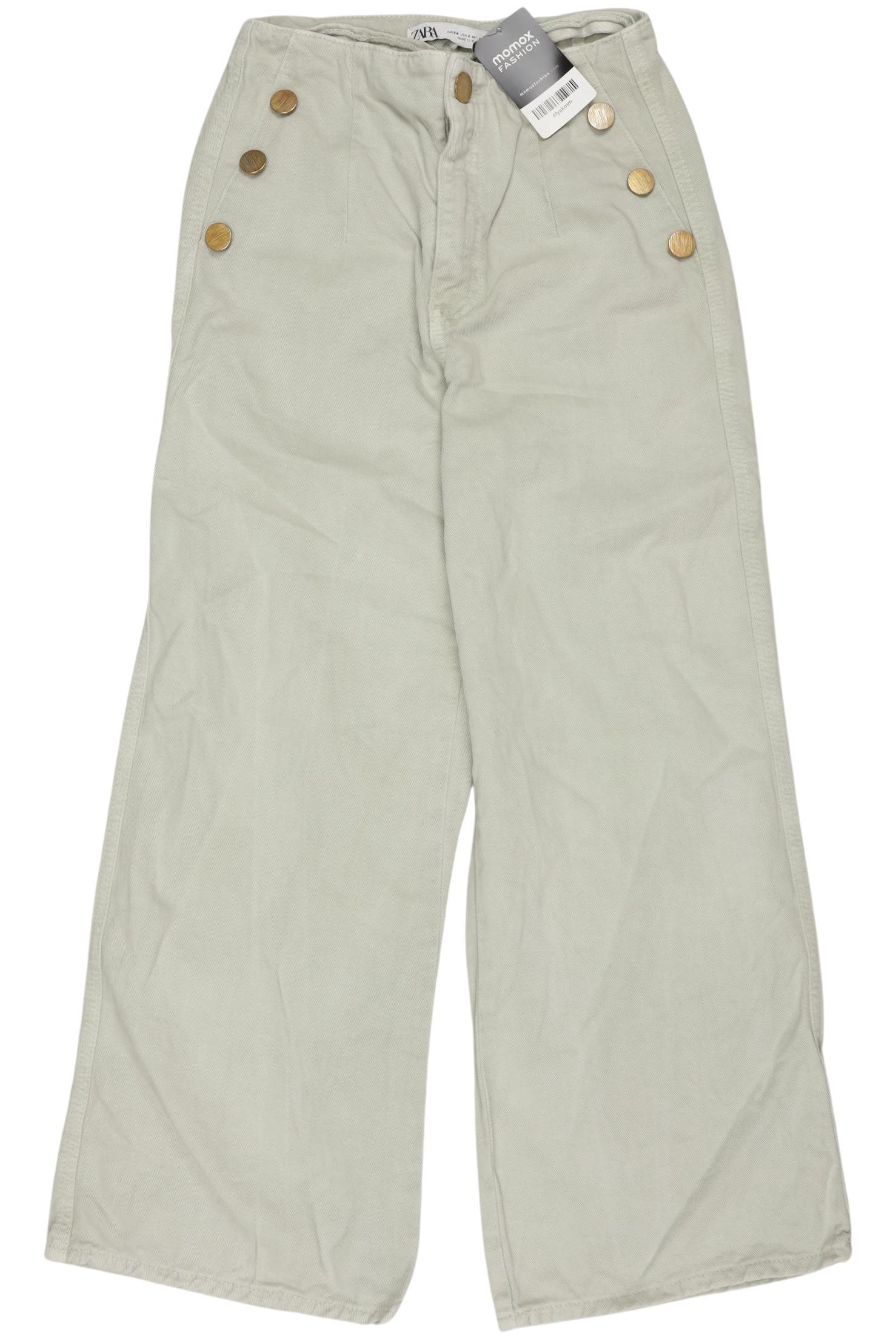 

Zara Damen Jeans, beige, Gr. 34