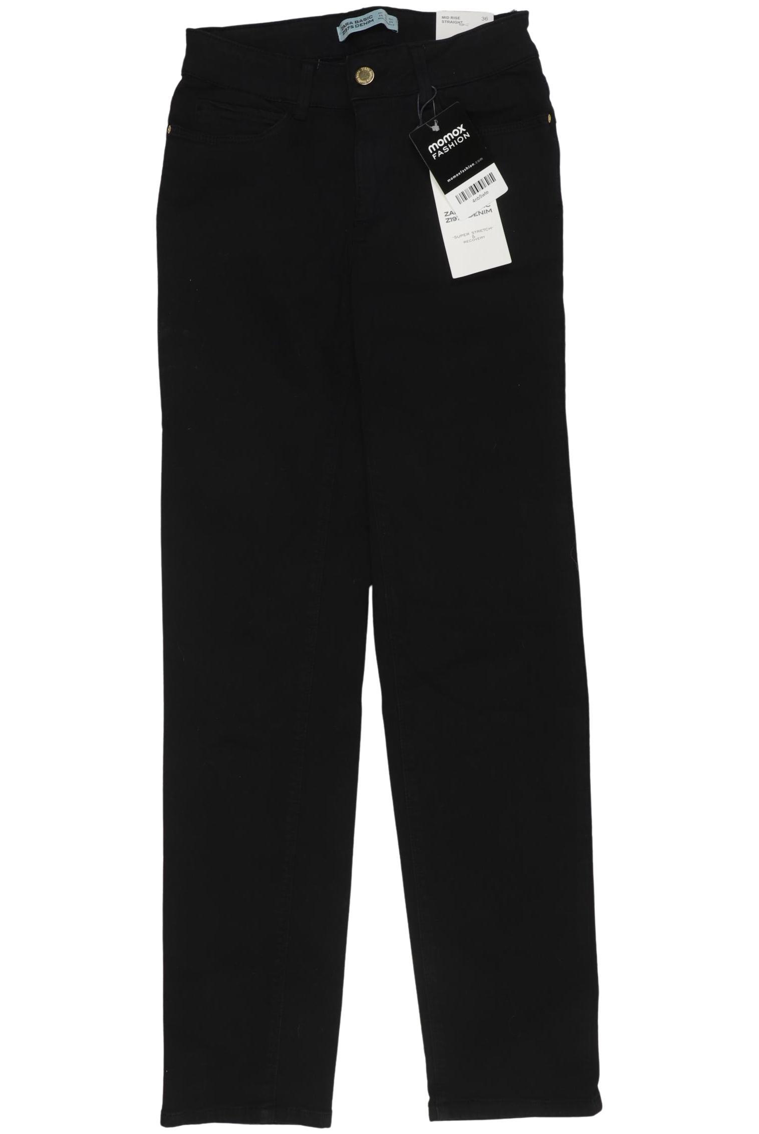 

Zara Damen Jeans, schwarz, Gr. 36