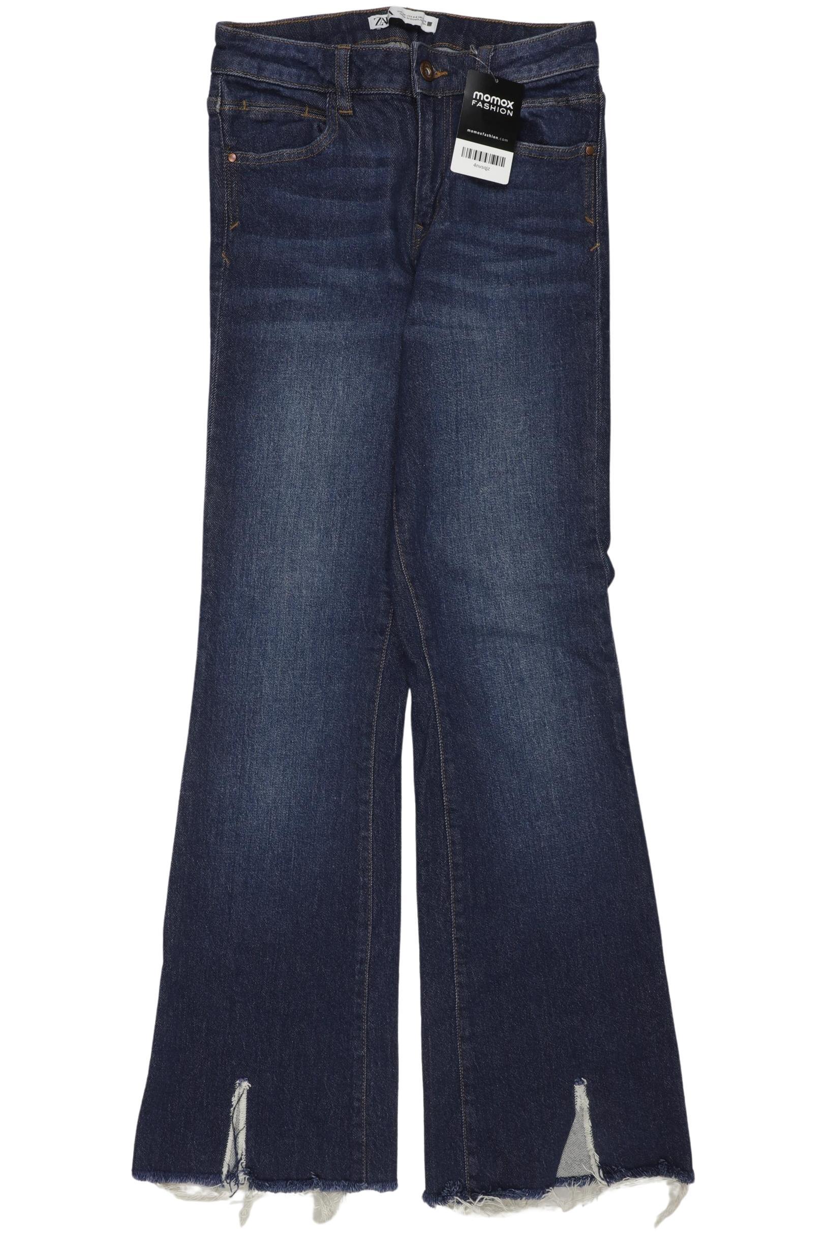 

Zara Damen Jeans, marineblau, Gr. 36