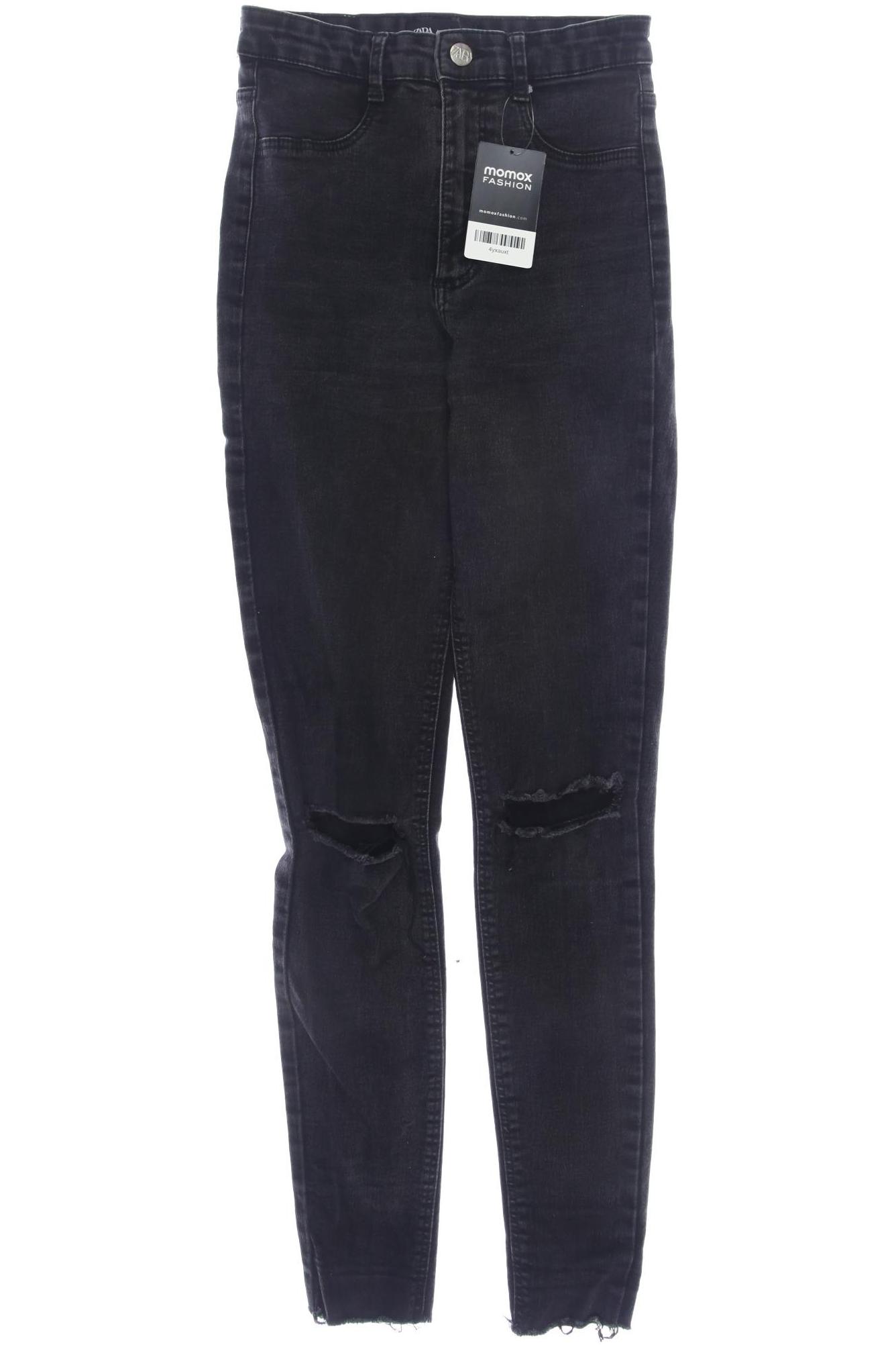 

Zara Damen Jeans, schwarz, Gr. 36