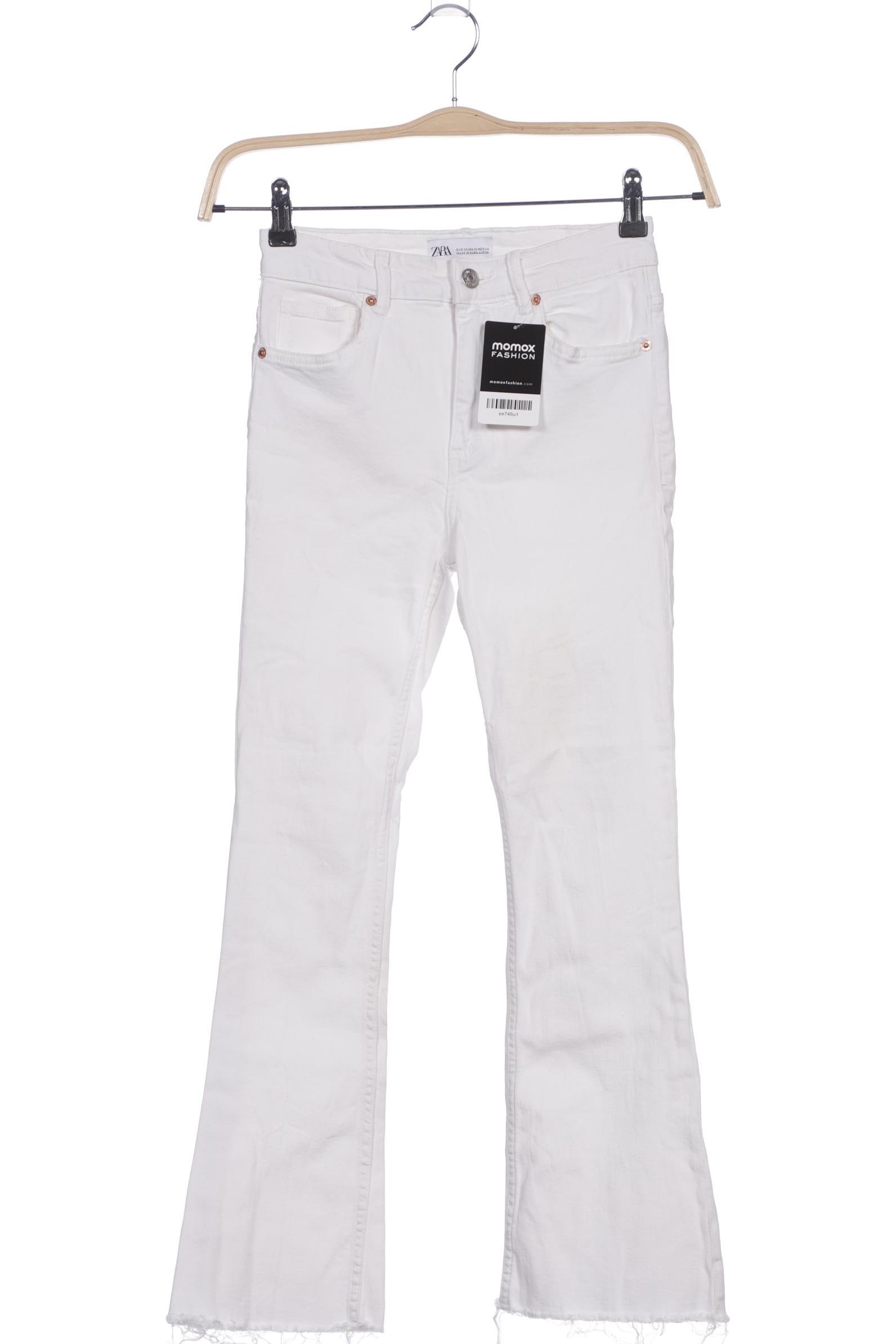 

Zara Damen Jeans, weiß, Gr. 34