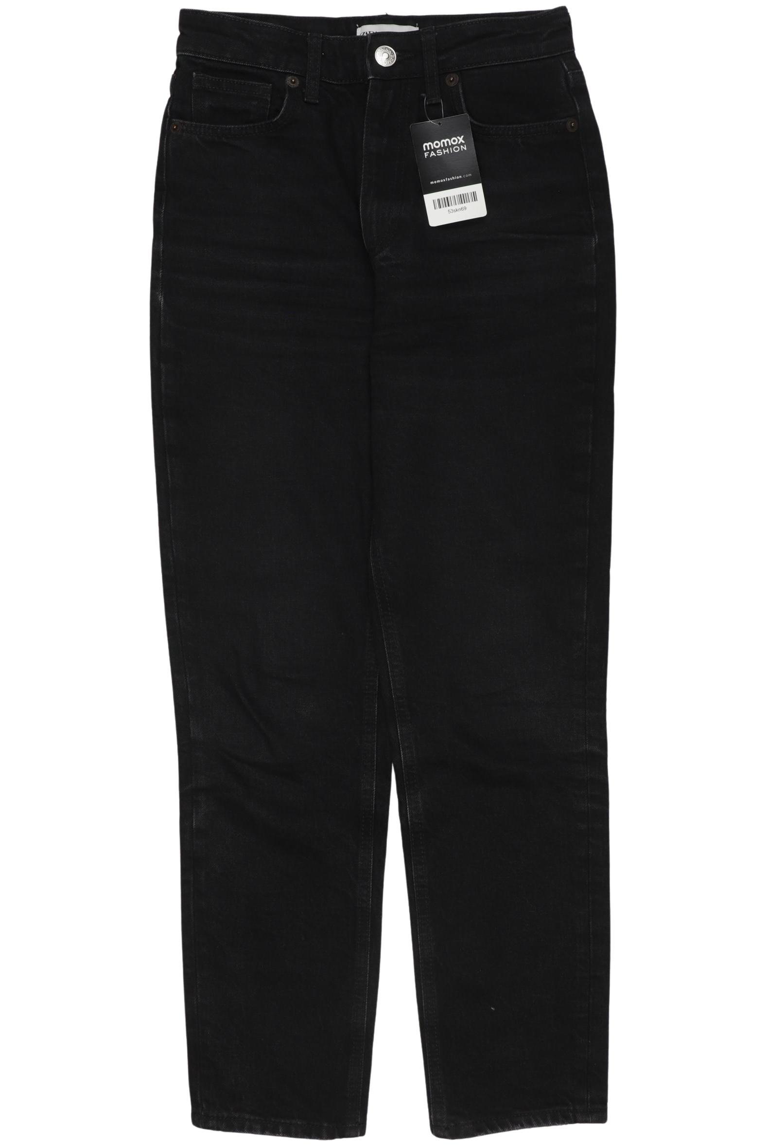 

Zara Damen Jeans, schwarz, Gr. 36