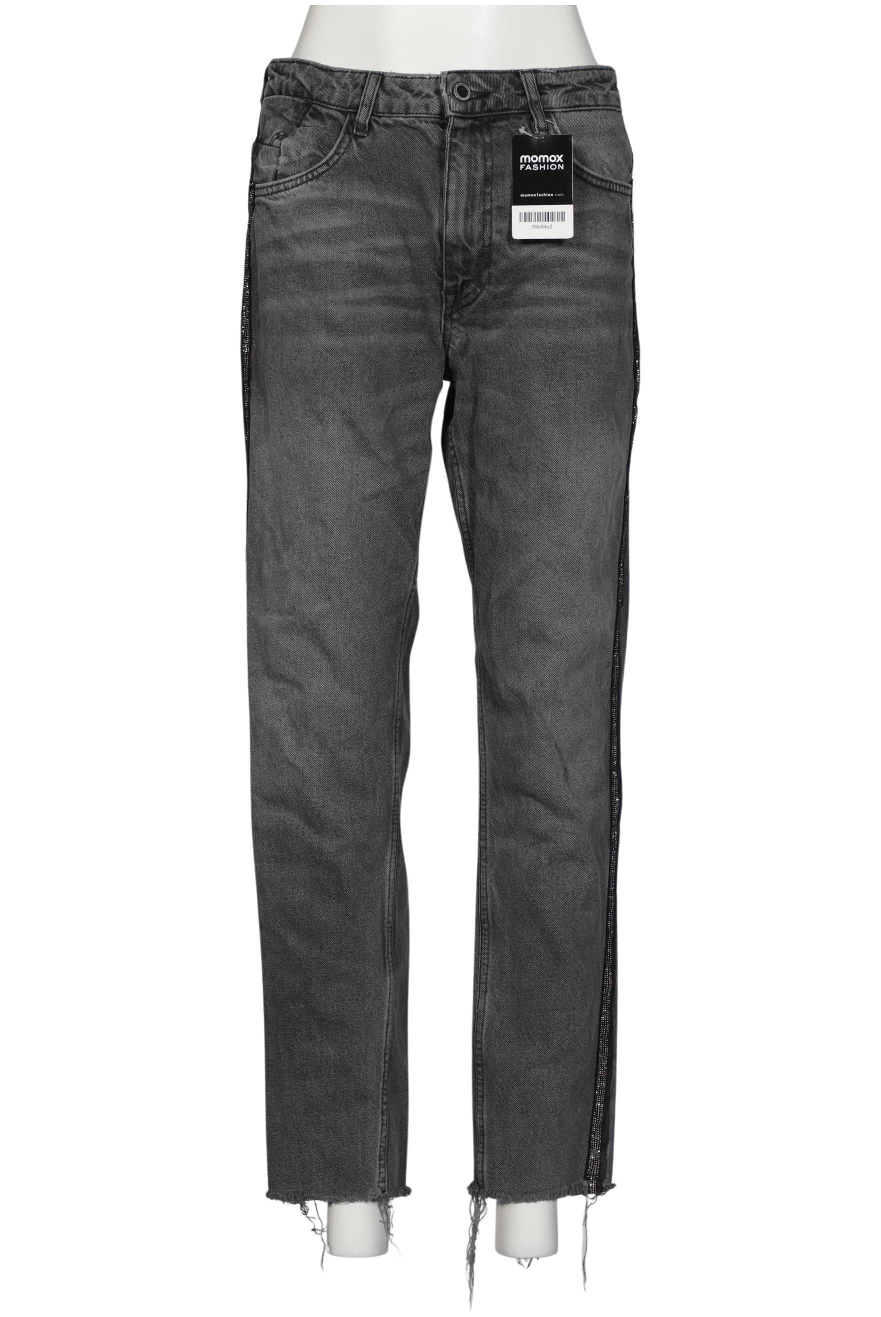

Zara Damen Jeans, grau, Gr. 38