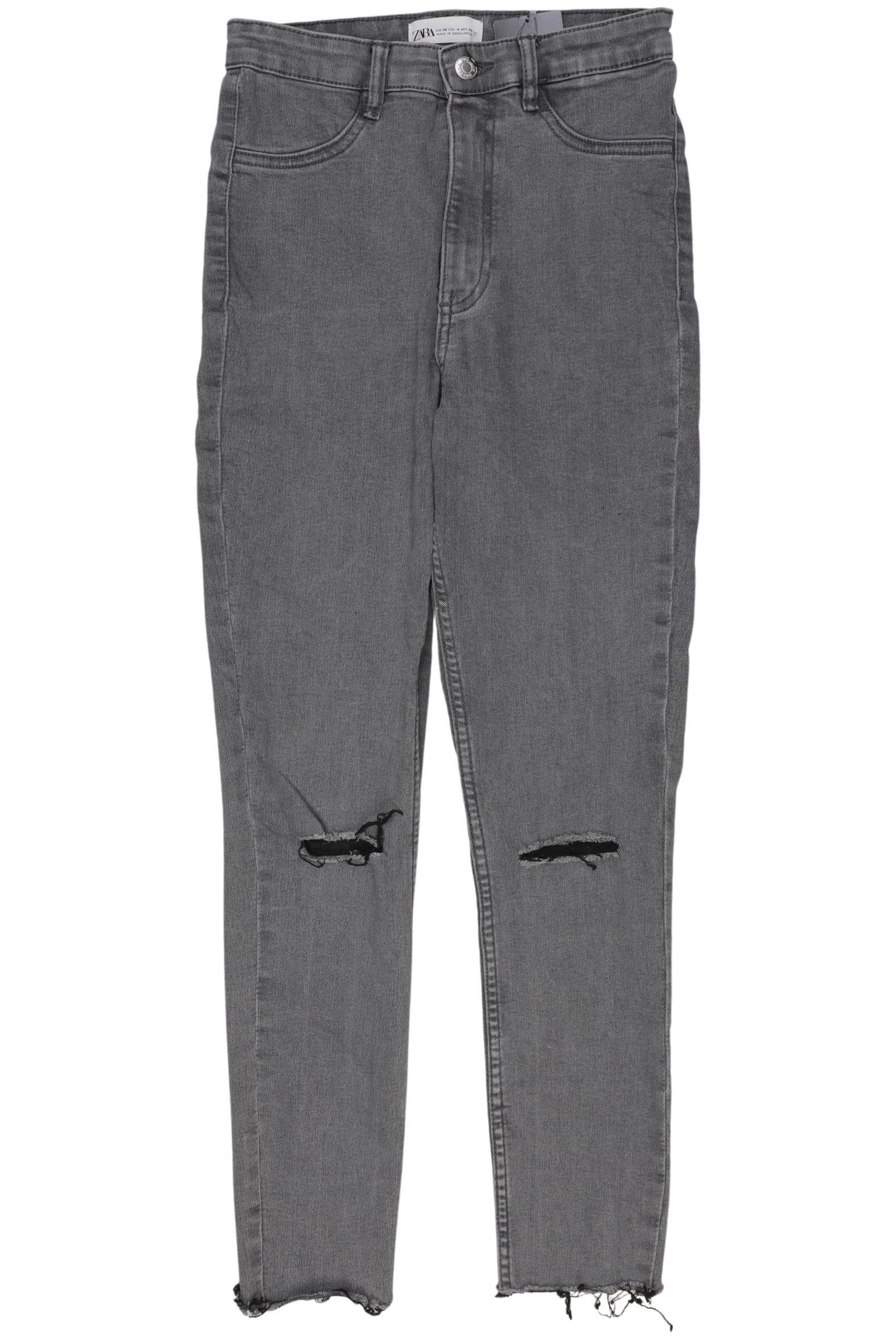 

Zara Damen Jeans, grau, Gr. 36
