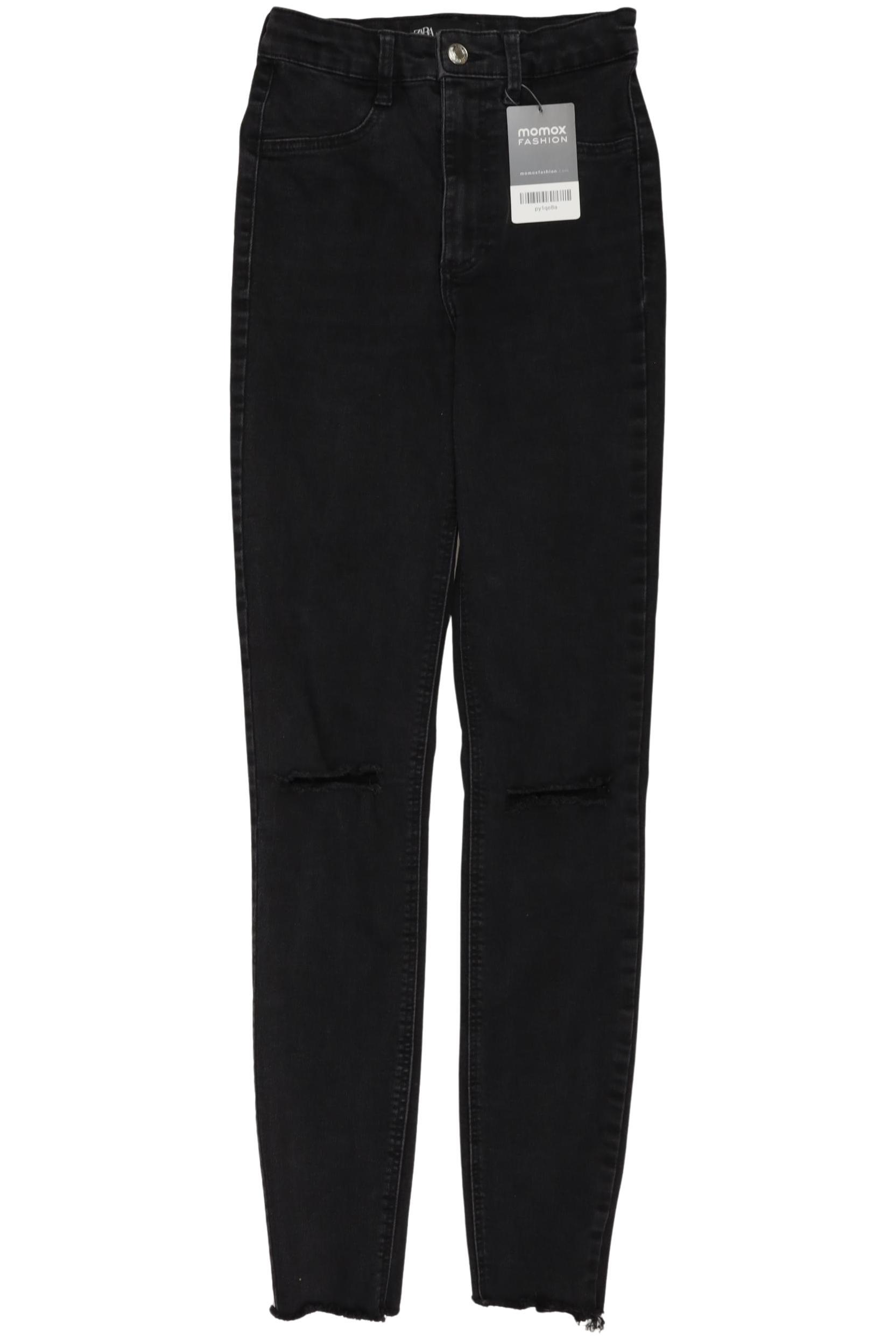 

Zara Damen Jeans, schwarz, Gr. 34