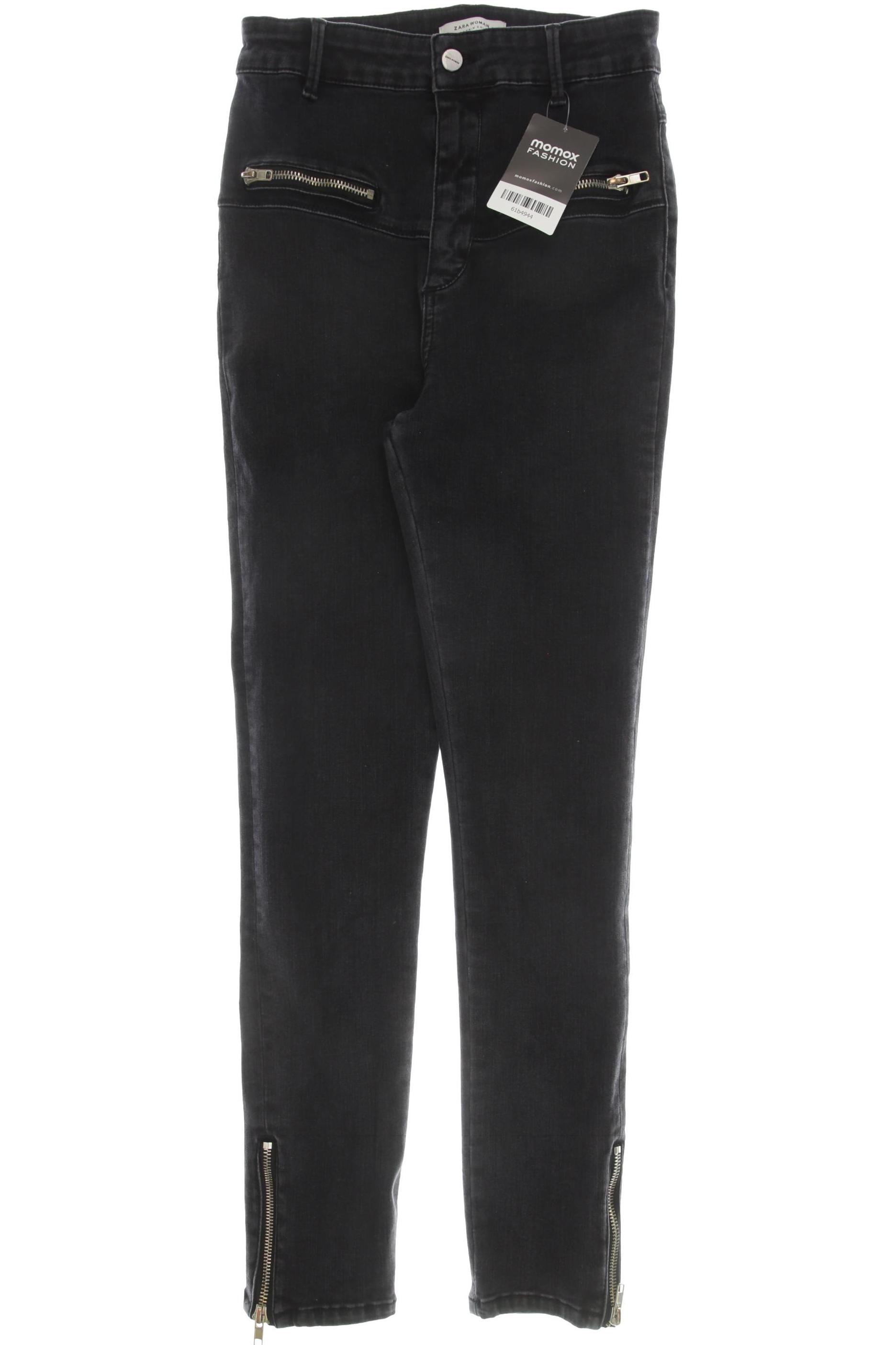 

Zara Damen Jeans, schwarz, Gr. 36