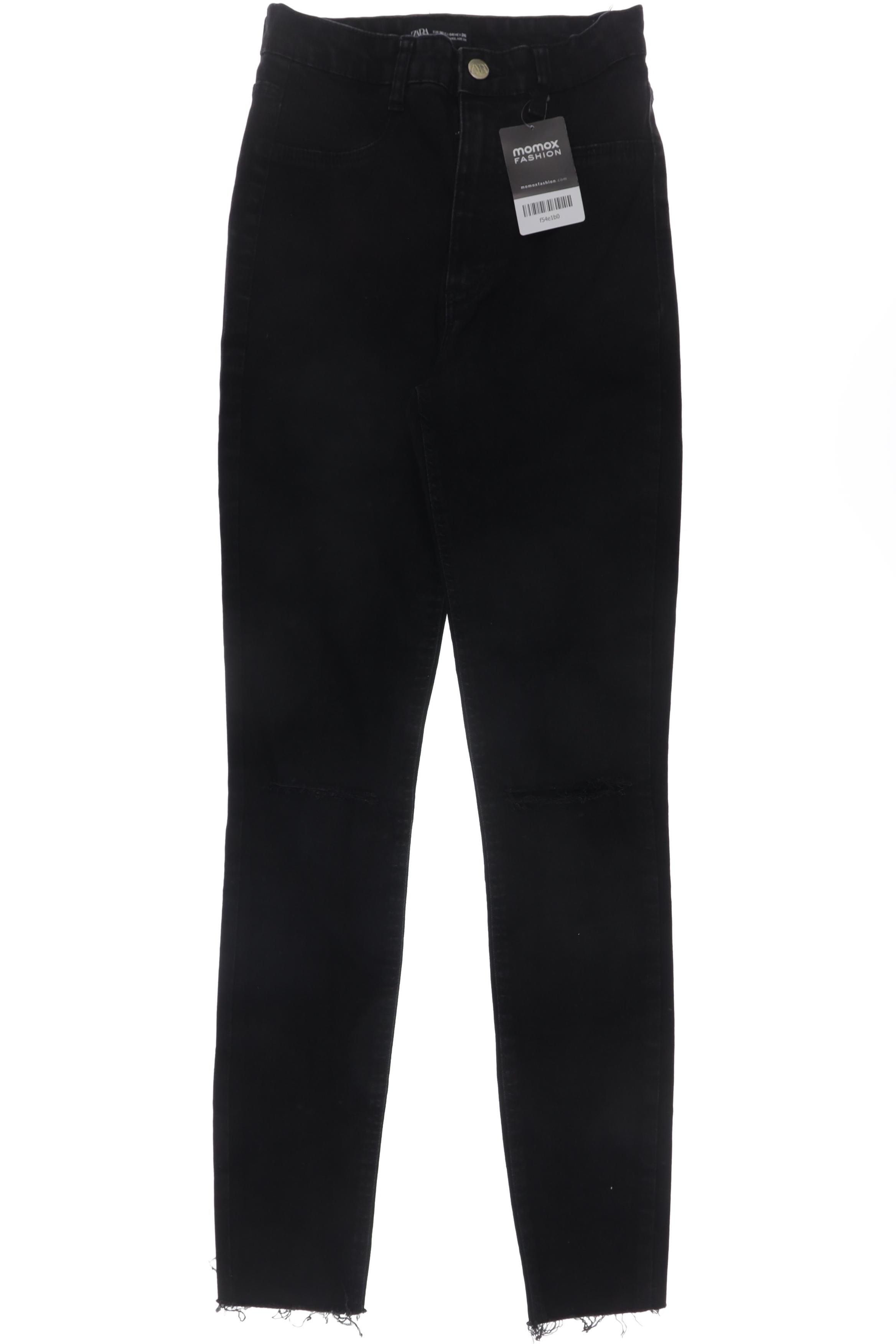 

Zara Damen Jeans, schwarz, Gr. 36