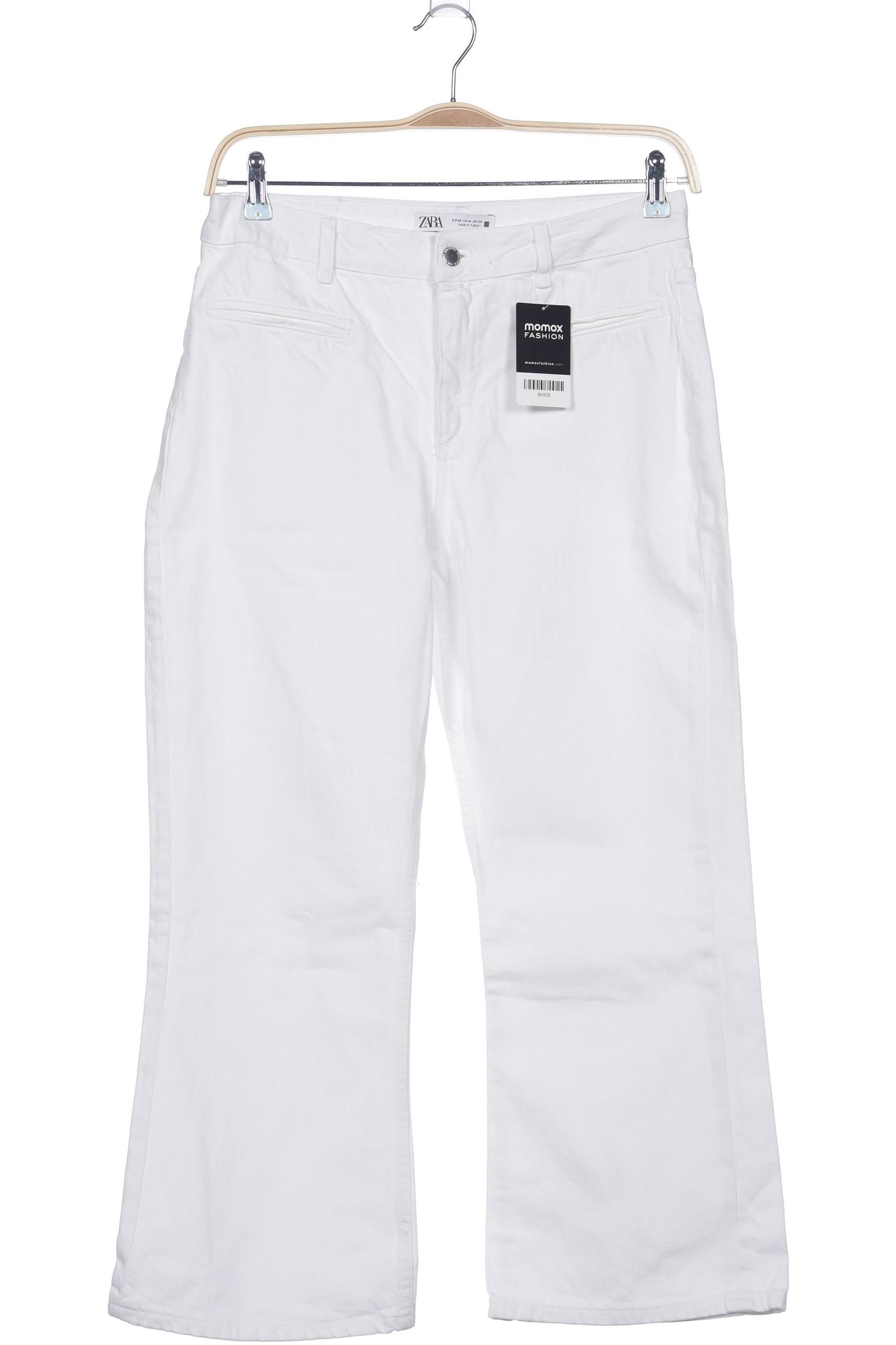 

Zara Damen Jeans, weiß, Gr. 40