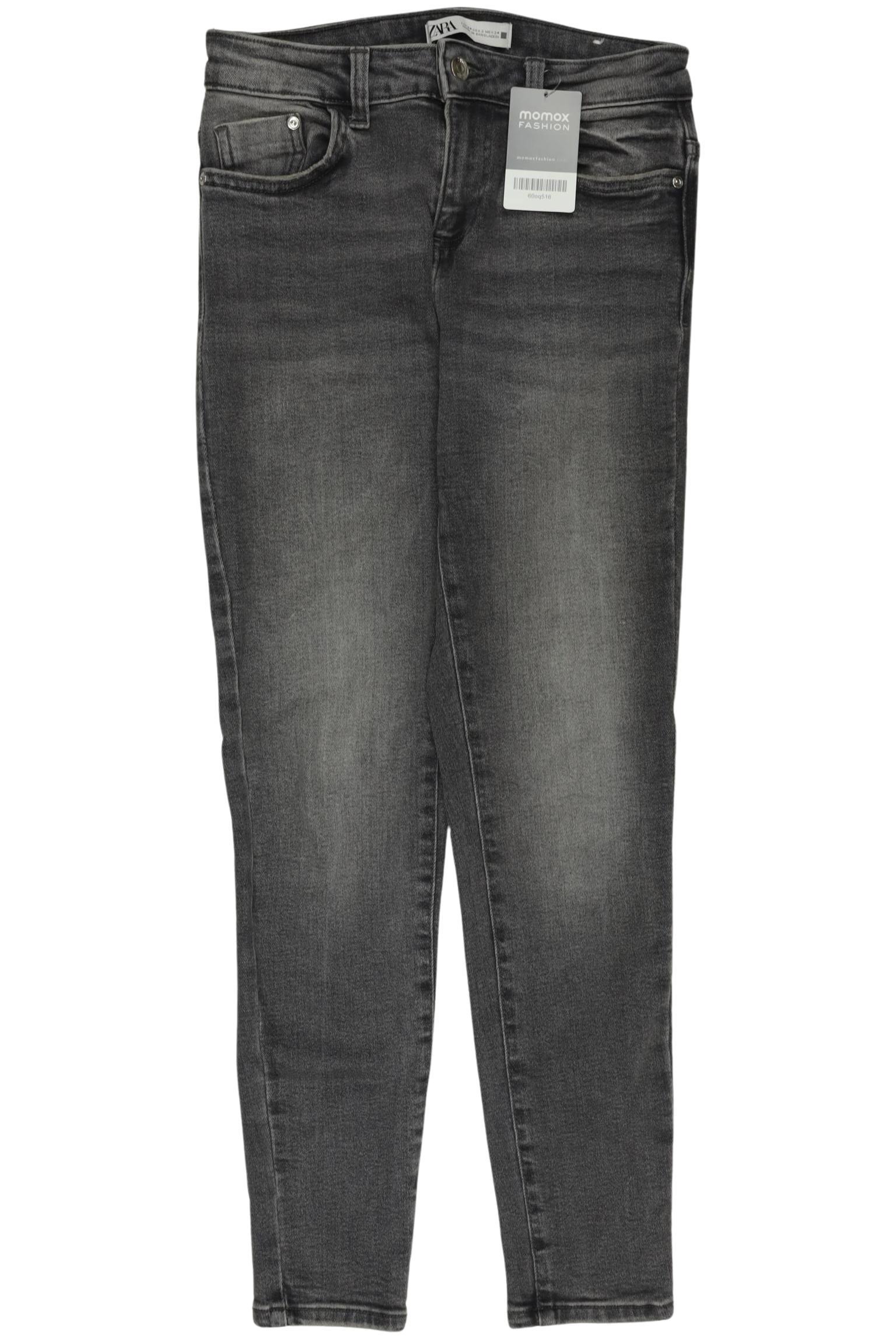 

Zara Damen Jeans, grau, Gr. 34