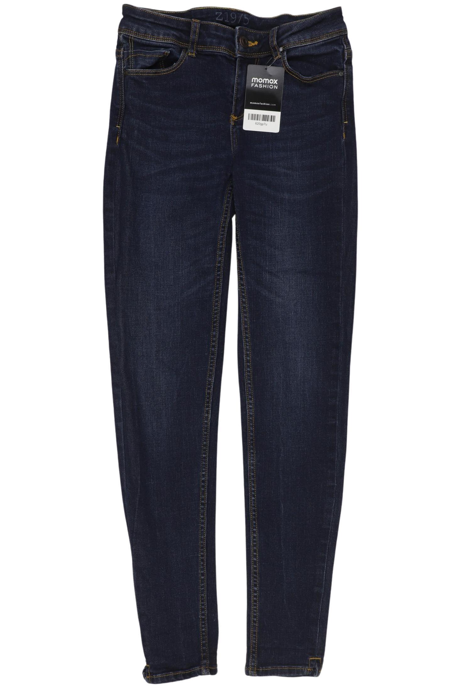 

Zara Damen Jeans, marineblau, Gr. 34