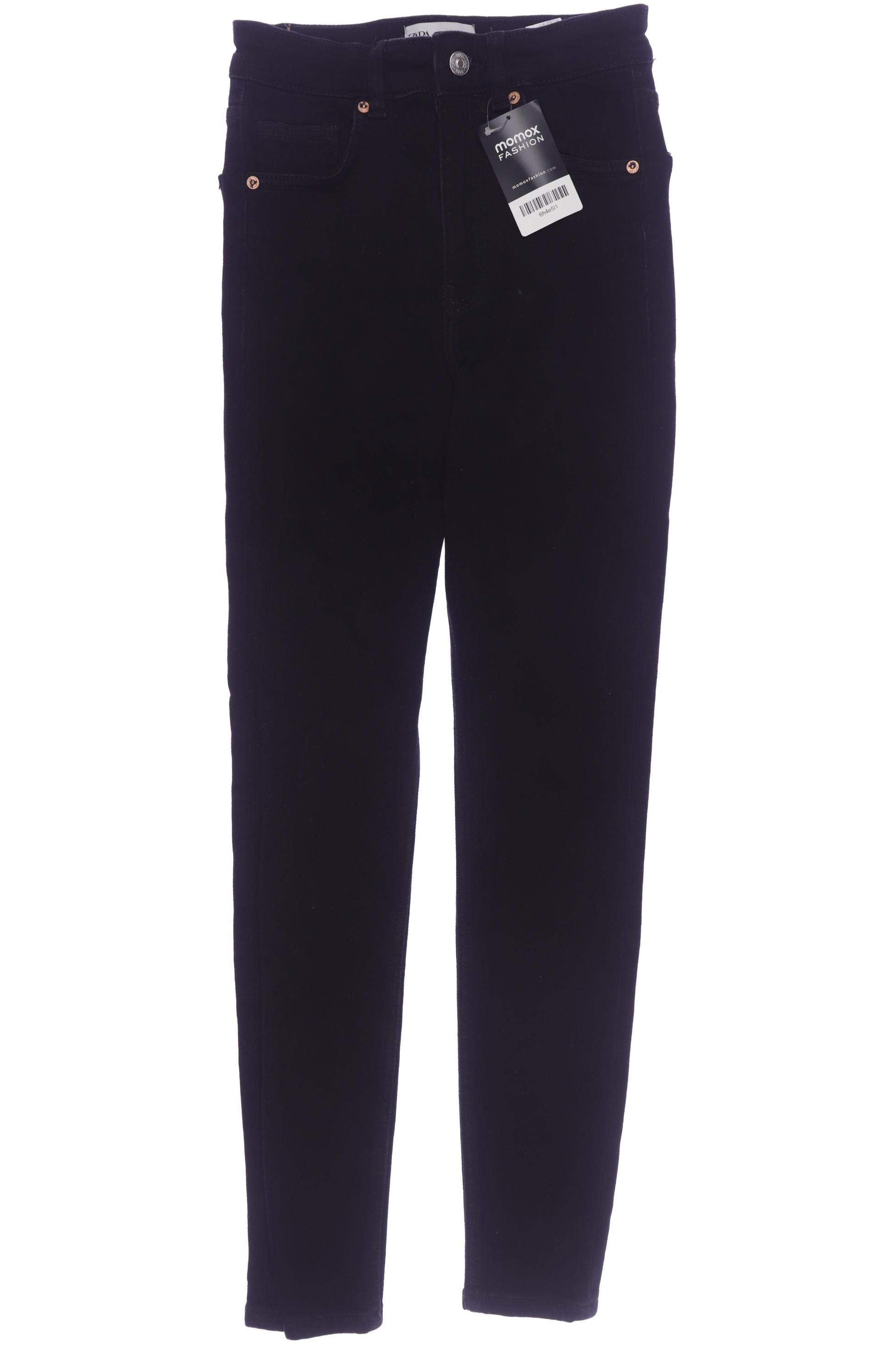 

Zara Damen Jeans, schwarz, Gr. 36