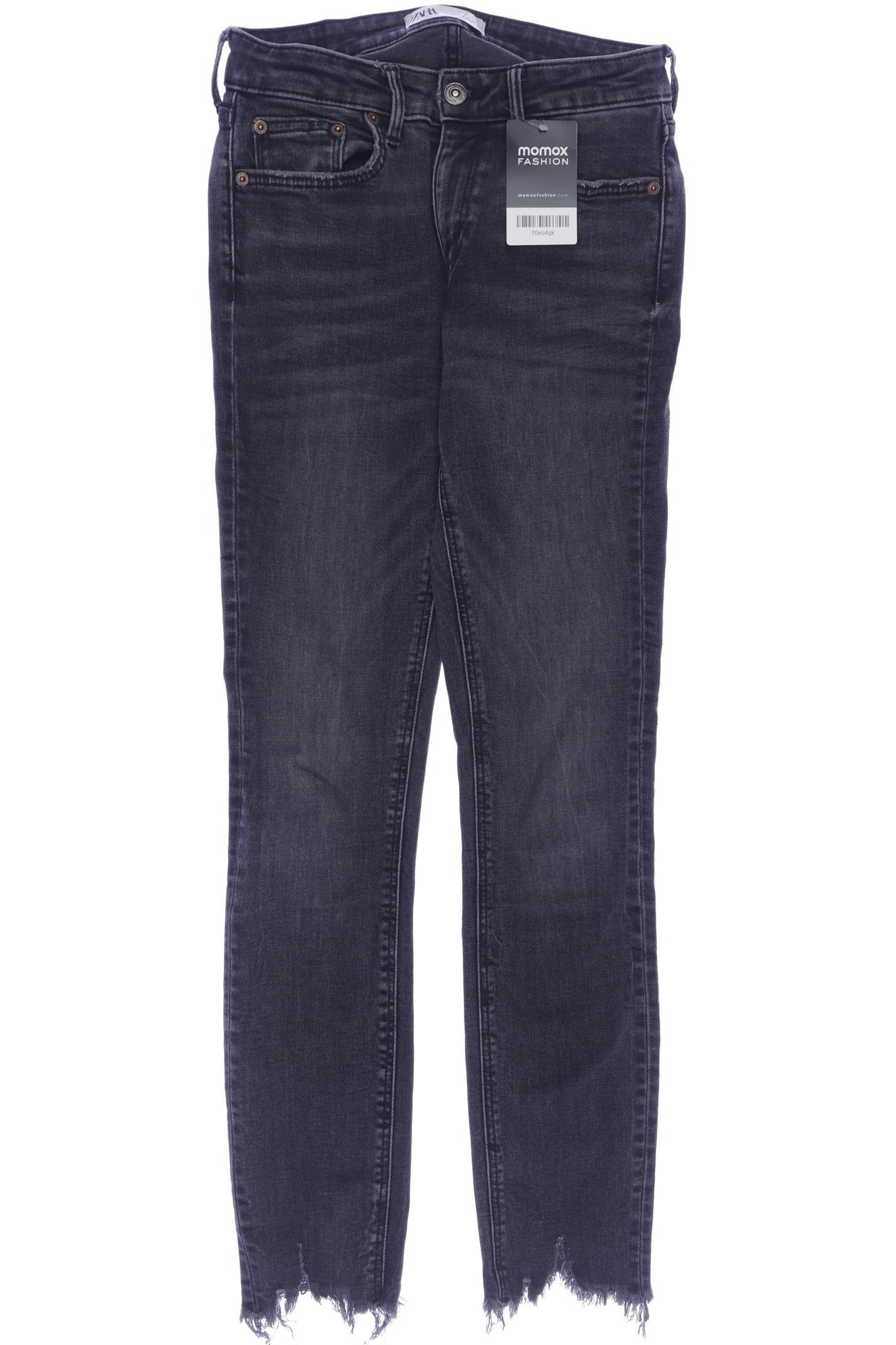 

Zara Damen Jeans, grau, Gr. 34