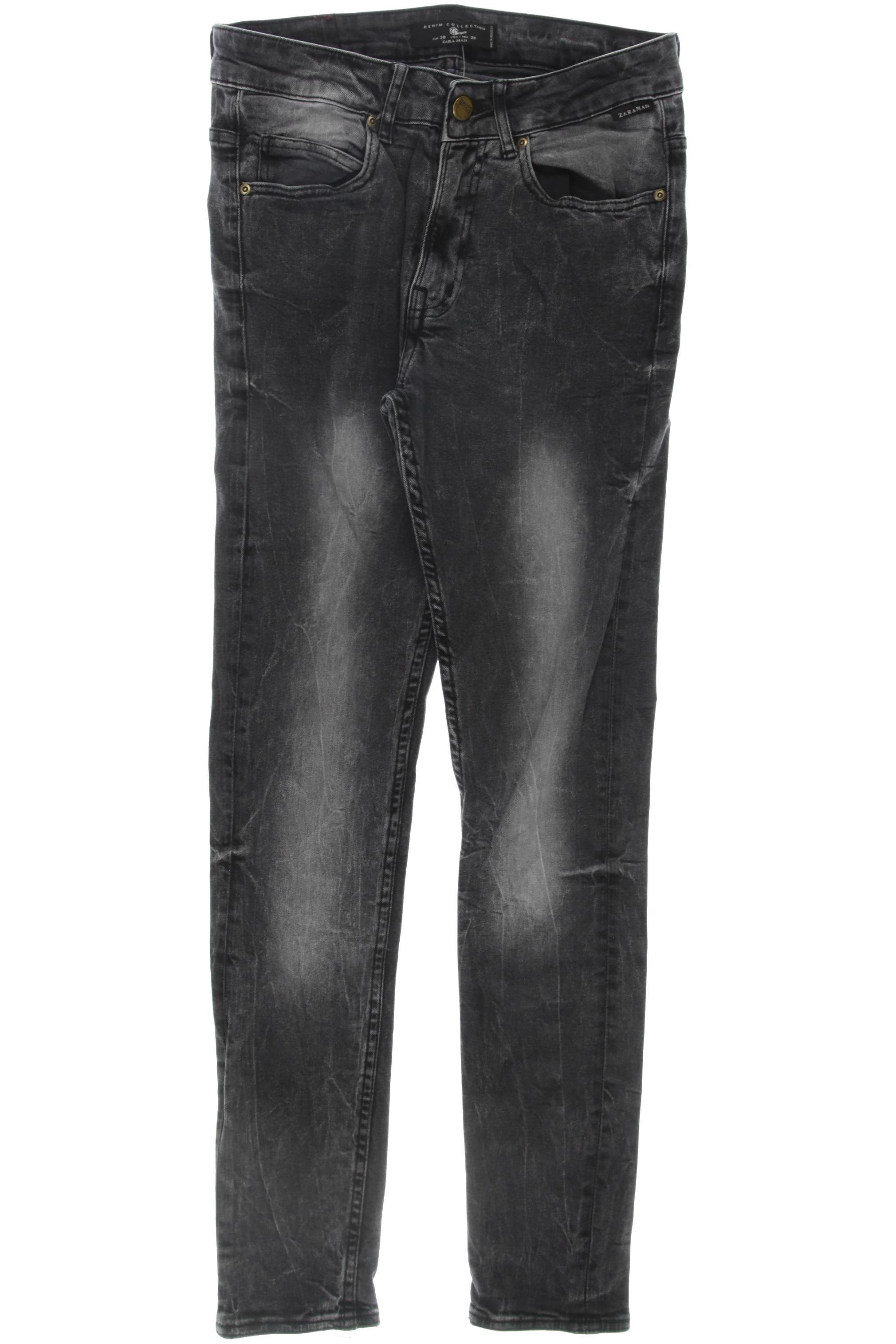 

Zara Damen Jeans, schwarz, Gr. 38