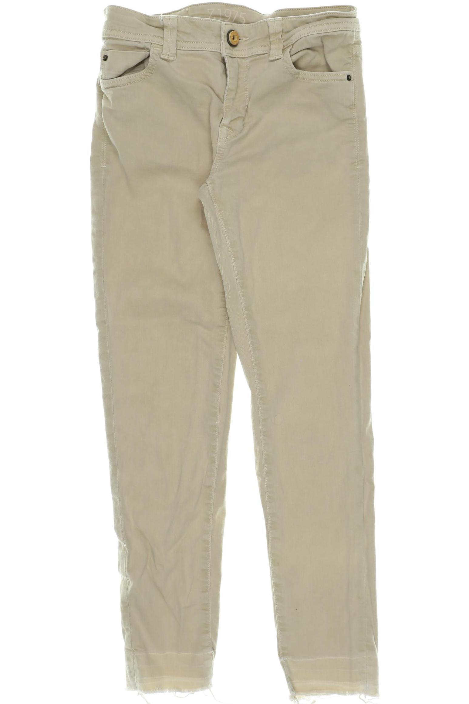 

Zara Damen Jeans, beige, Gr. 34
