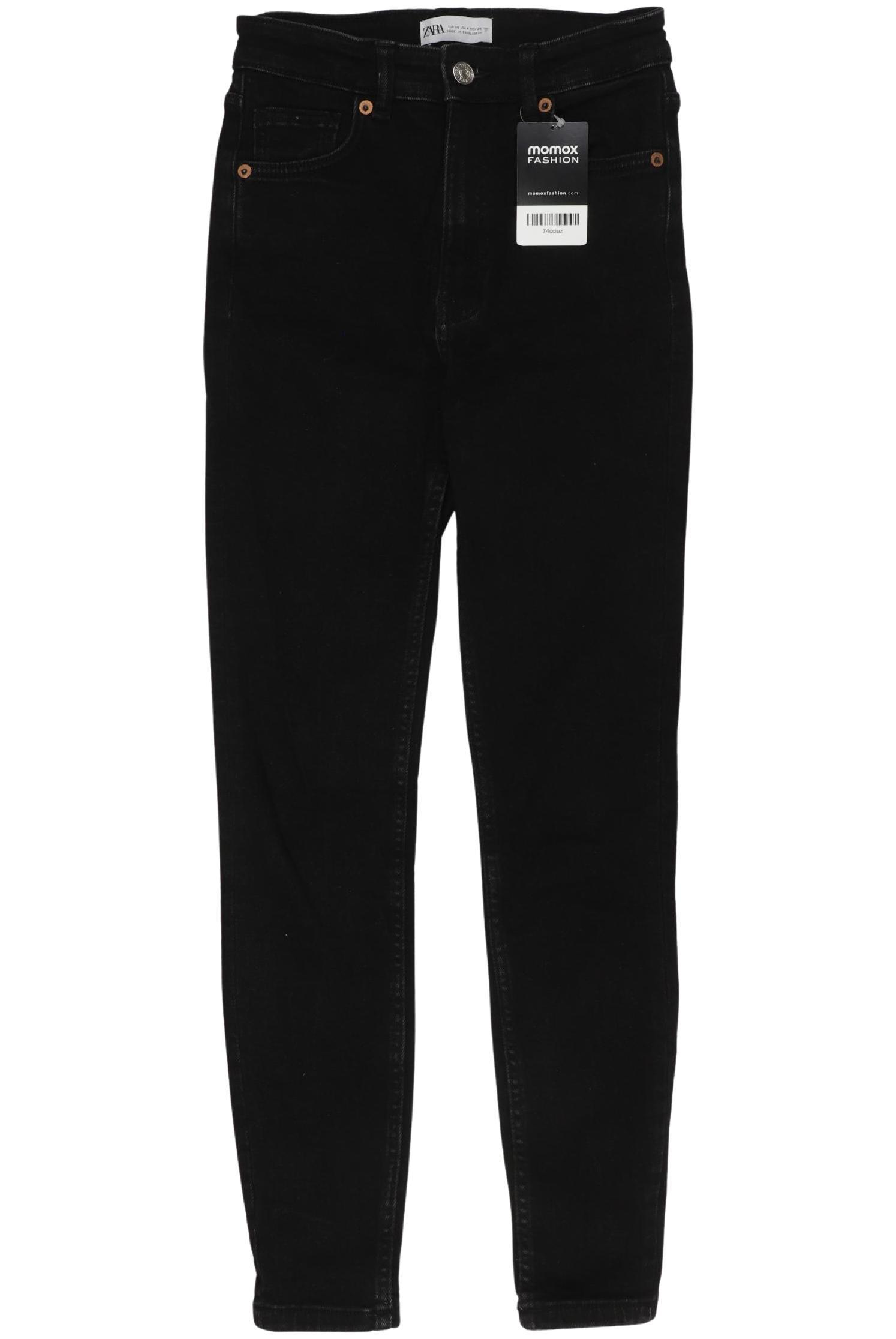 

Zara Damen Jeans, schwarz, Gr. 36