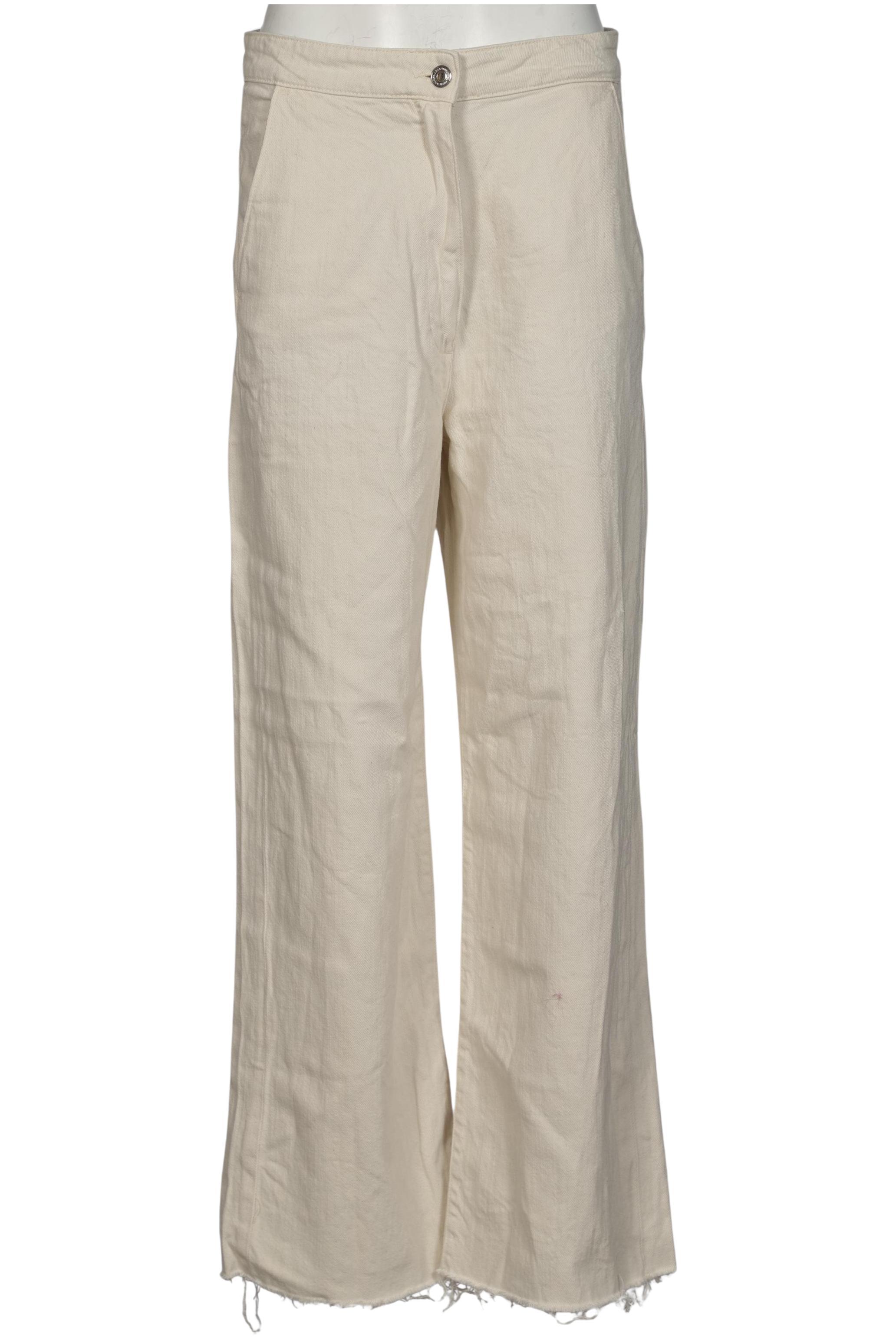

Zara Damen Jeans, beige, Gr. 40