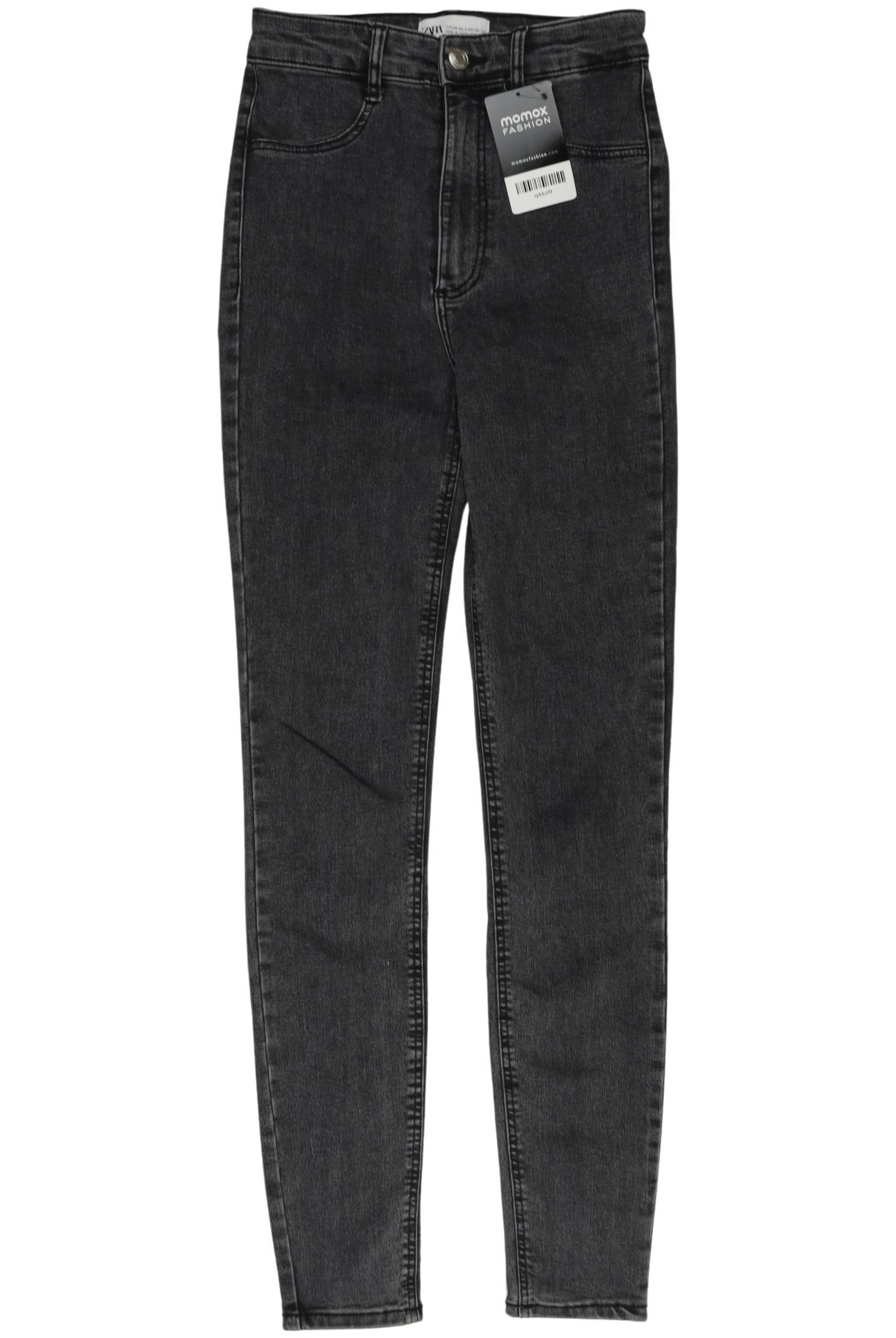 

Zara Damen Jeans, grau, Gr. 34