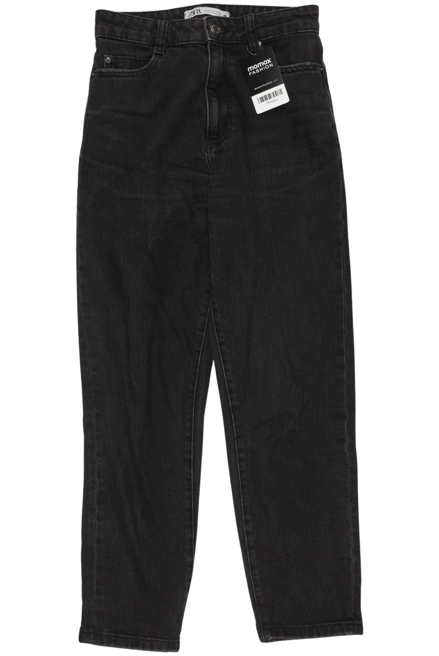 

Zara Damen Jeans, schwarz, Gr. 34