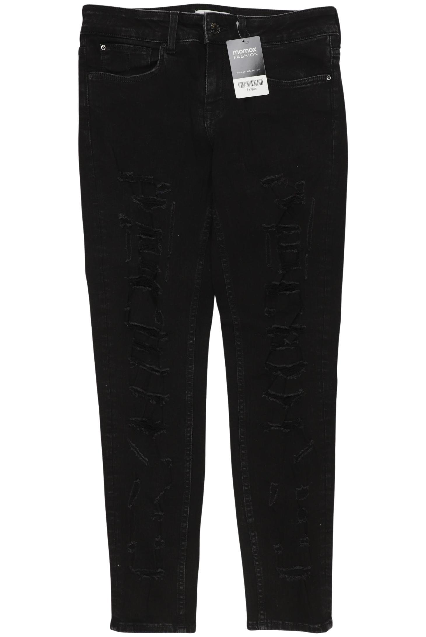 

Zara Damen Jeans, schwarz, Gr. 28