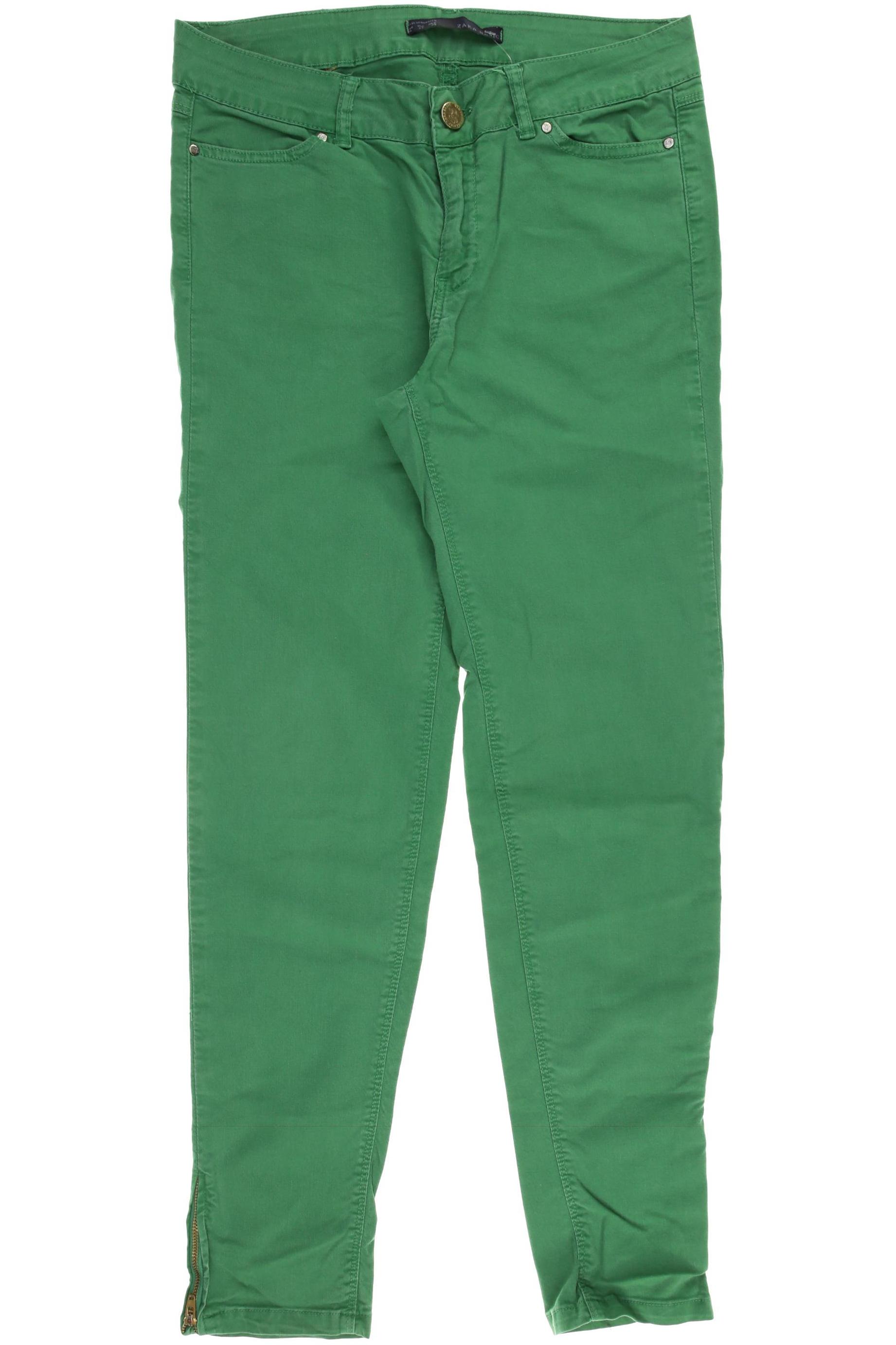 

Zara Damen Jeans, grün, Gr. 40