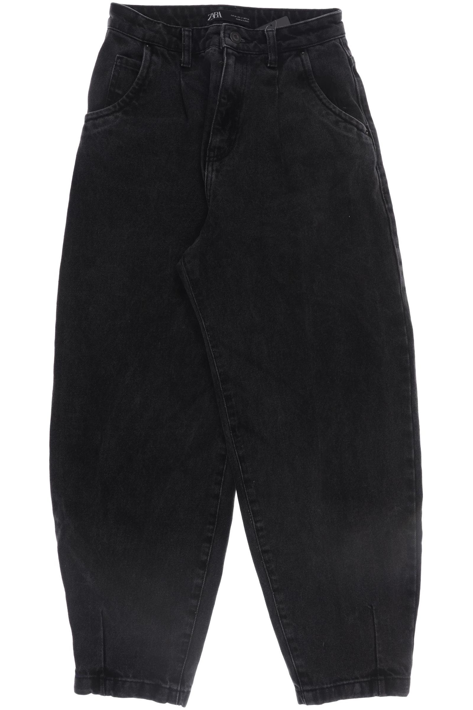 

Zara Damen Jeans, schwarz, Gr. 34