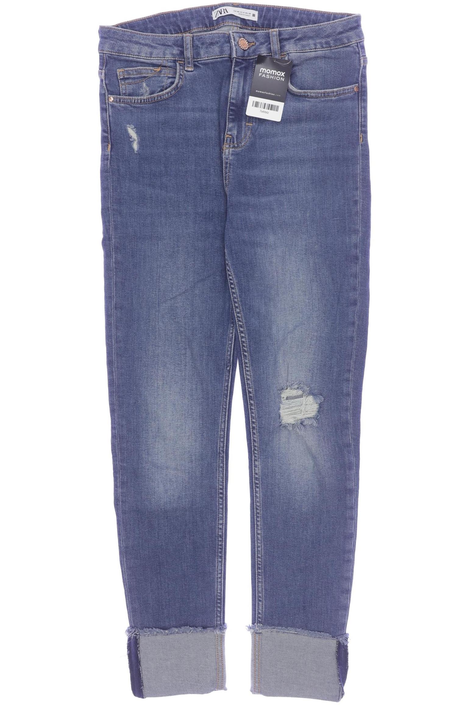 

Zara Damen Jeans, marineblau, Gr. 40