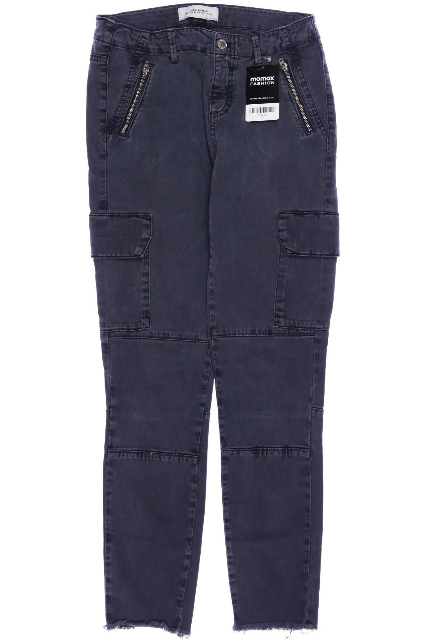 

Zara Damen Jeans, marineblau, Gr. 36