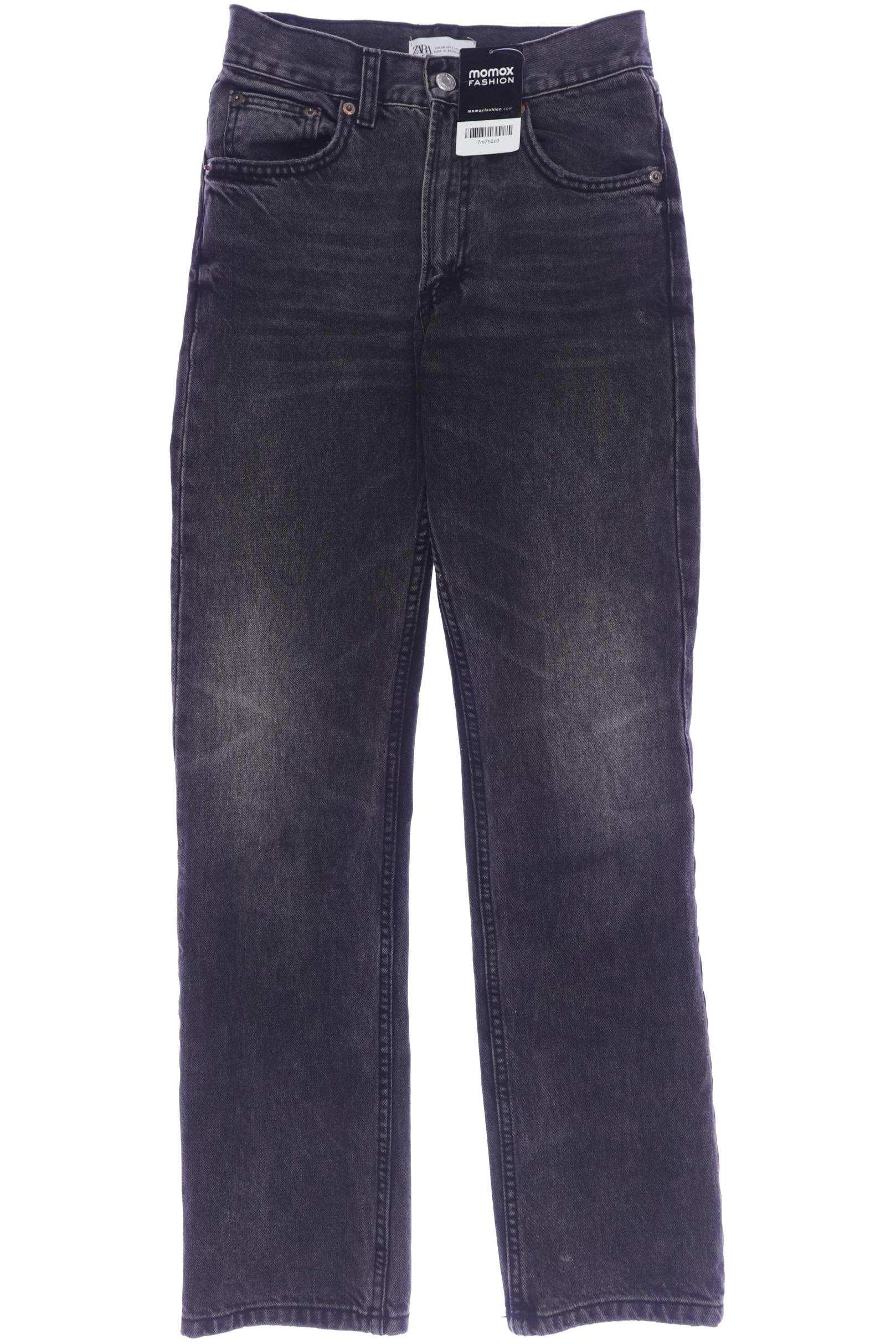

Zara Damen Jeans, grau, Gr. 34