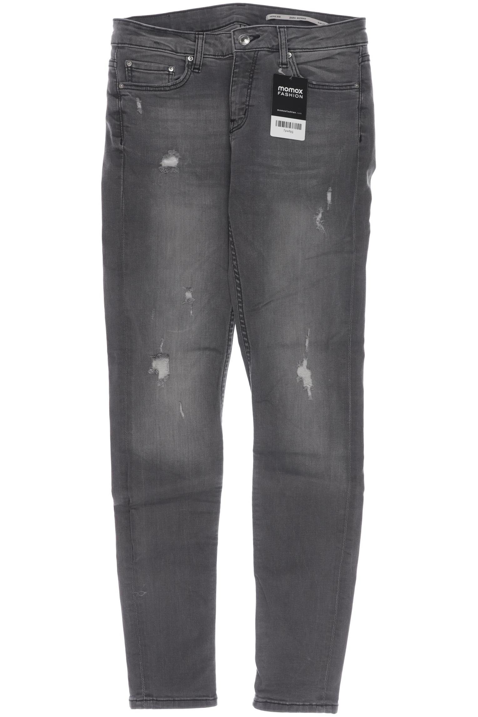 

Zara Damen Jeans, grau, Gr. 36