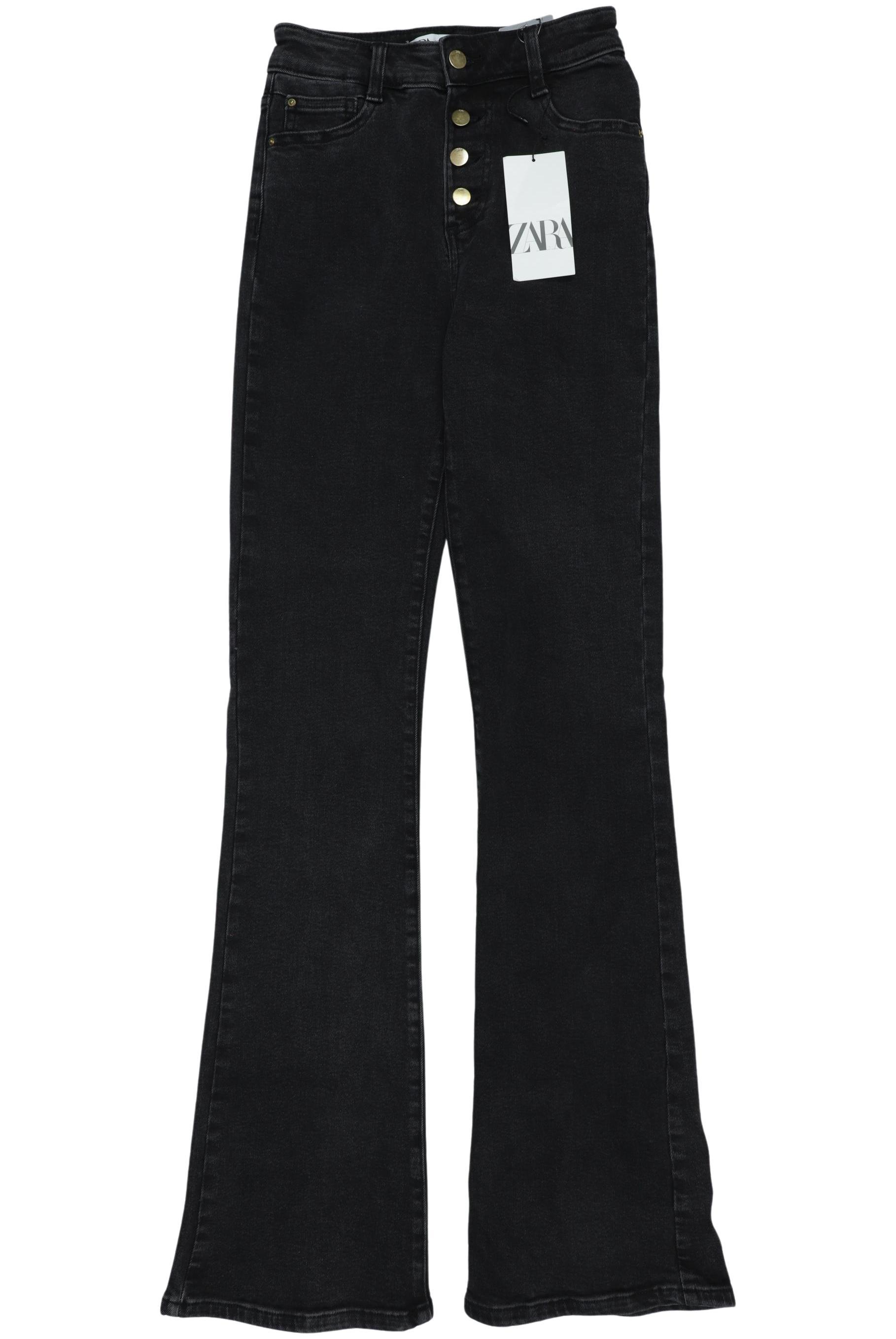 

Zara Damen Jeans, schwarz, Gr. 34
