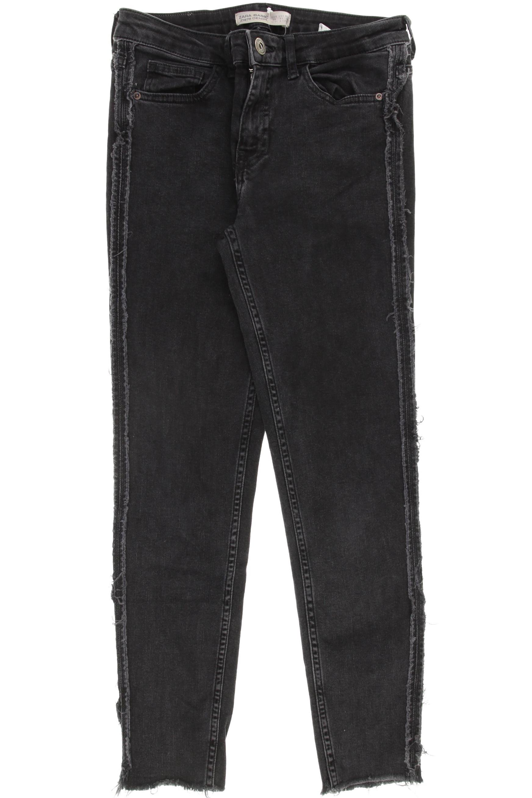 

Zara Damen Jeans, schwarz, Gr. 38
