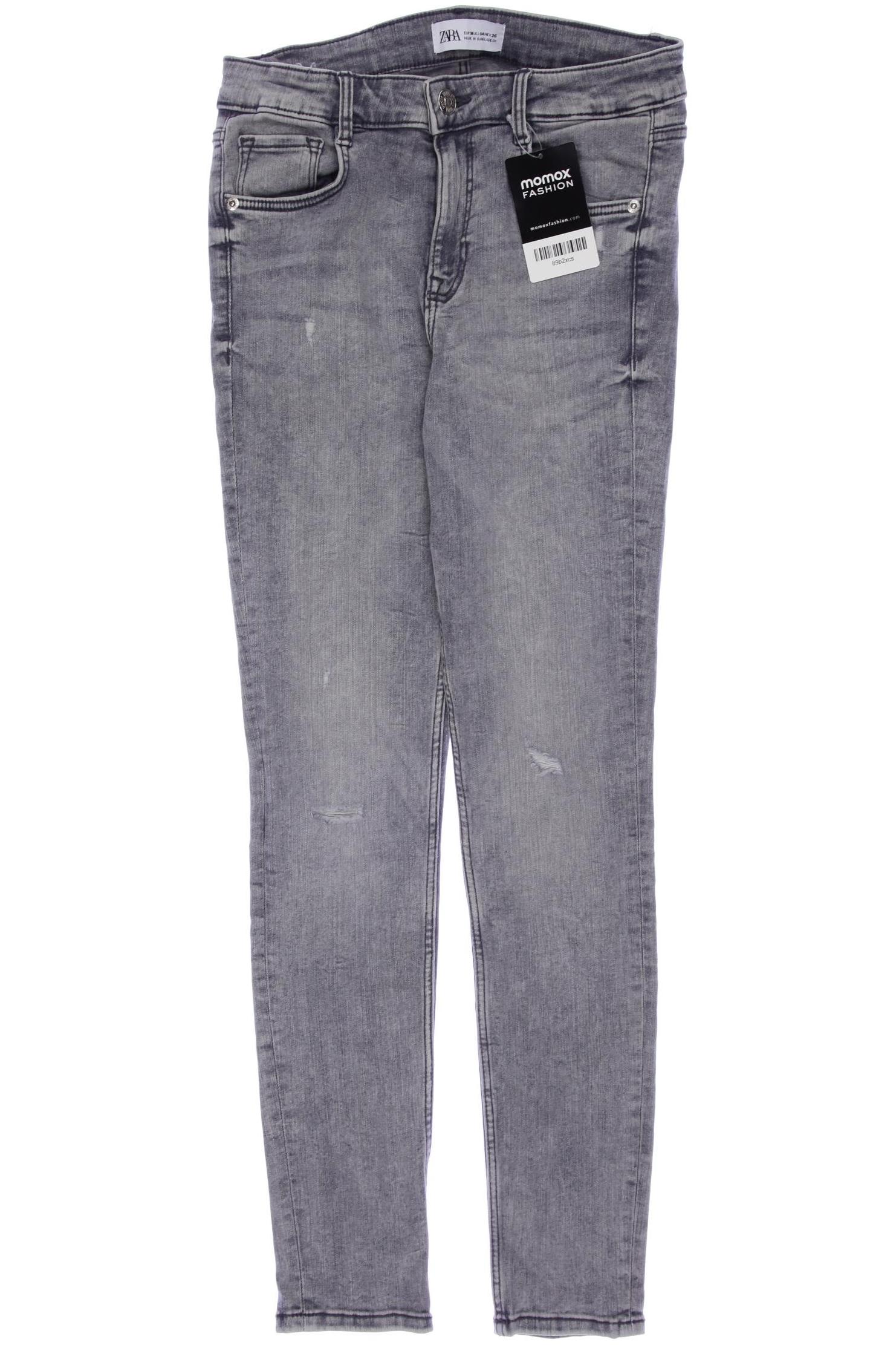 

Zara Damen Jeans, grau, Gr. 36