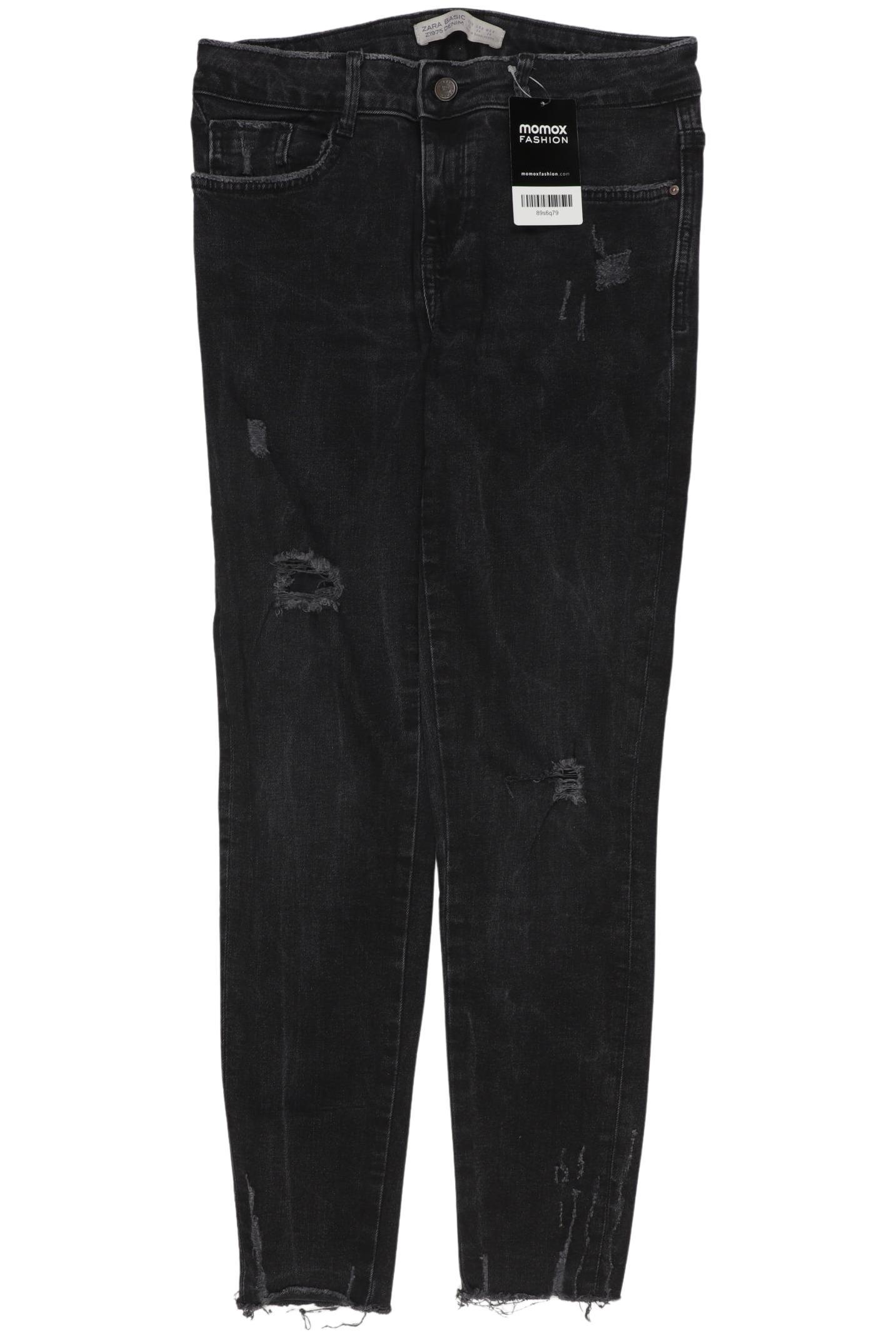 

Zara Damen Jeans, schwarz, Gr. 36