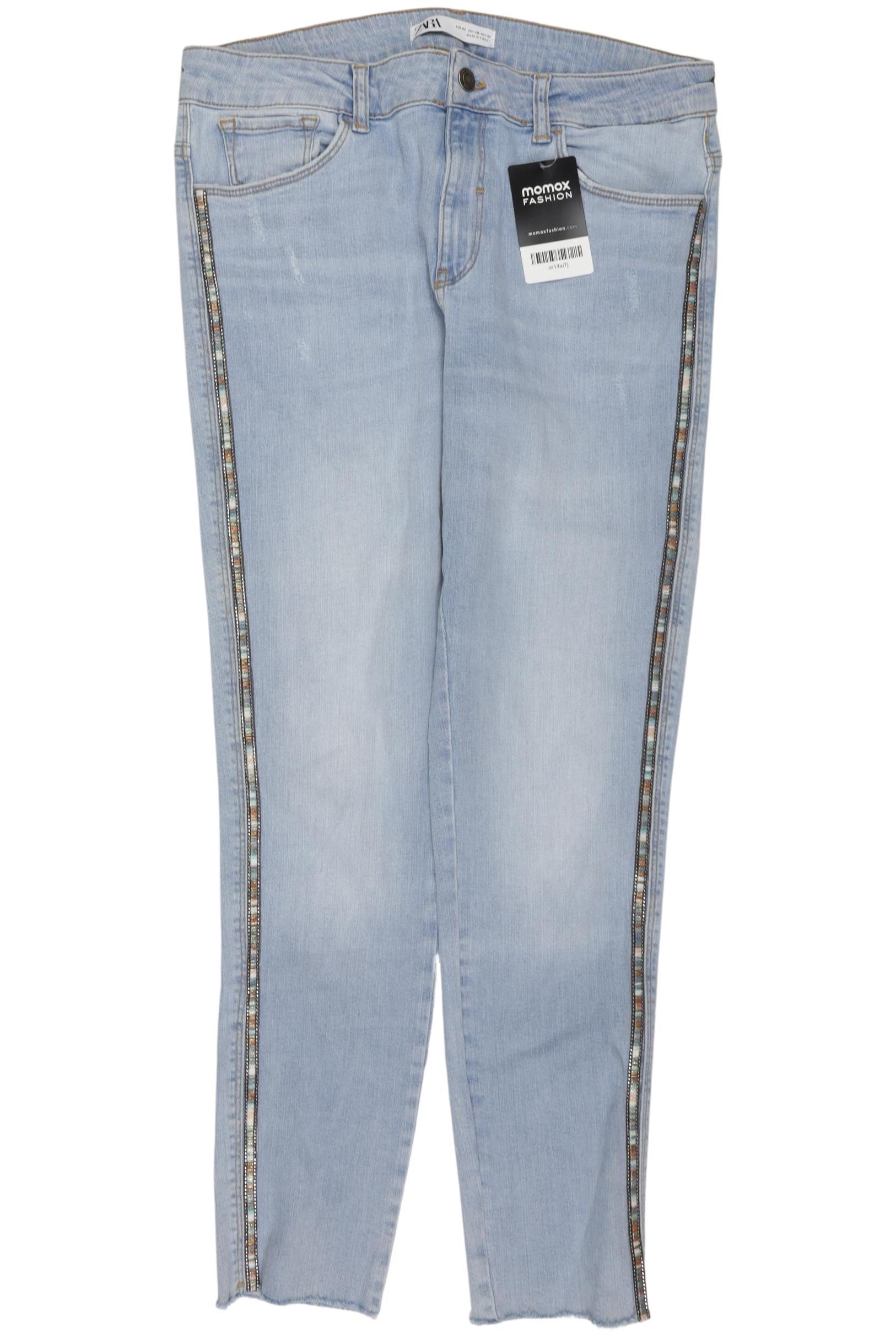 

Zara Damen Jeans, hellblau, Gr. 42