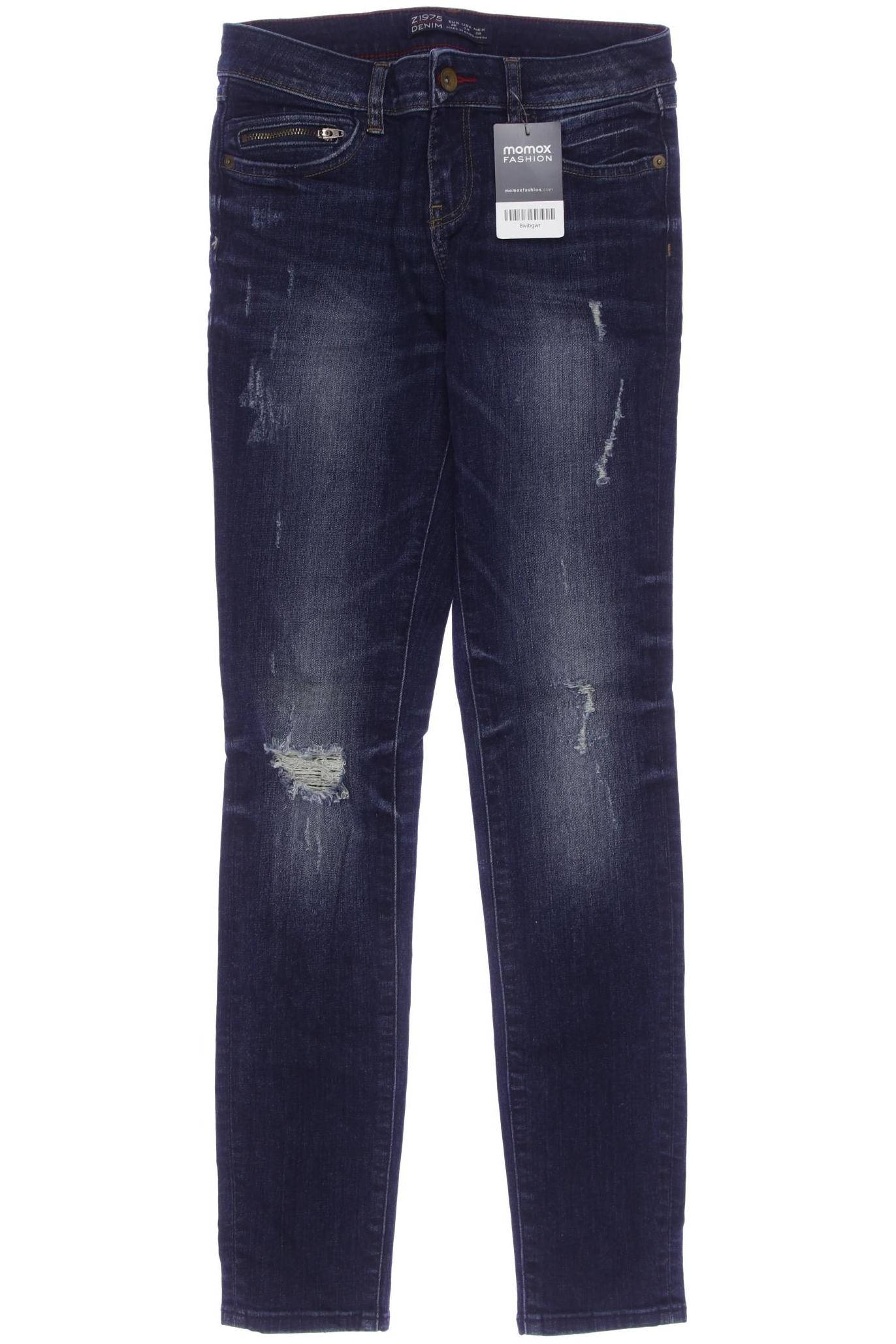 Thumbnail - Zara Damen Jeans, marineblau, Gr. 36