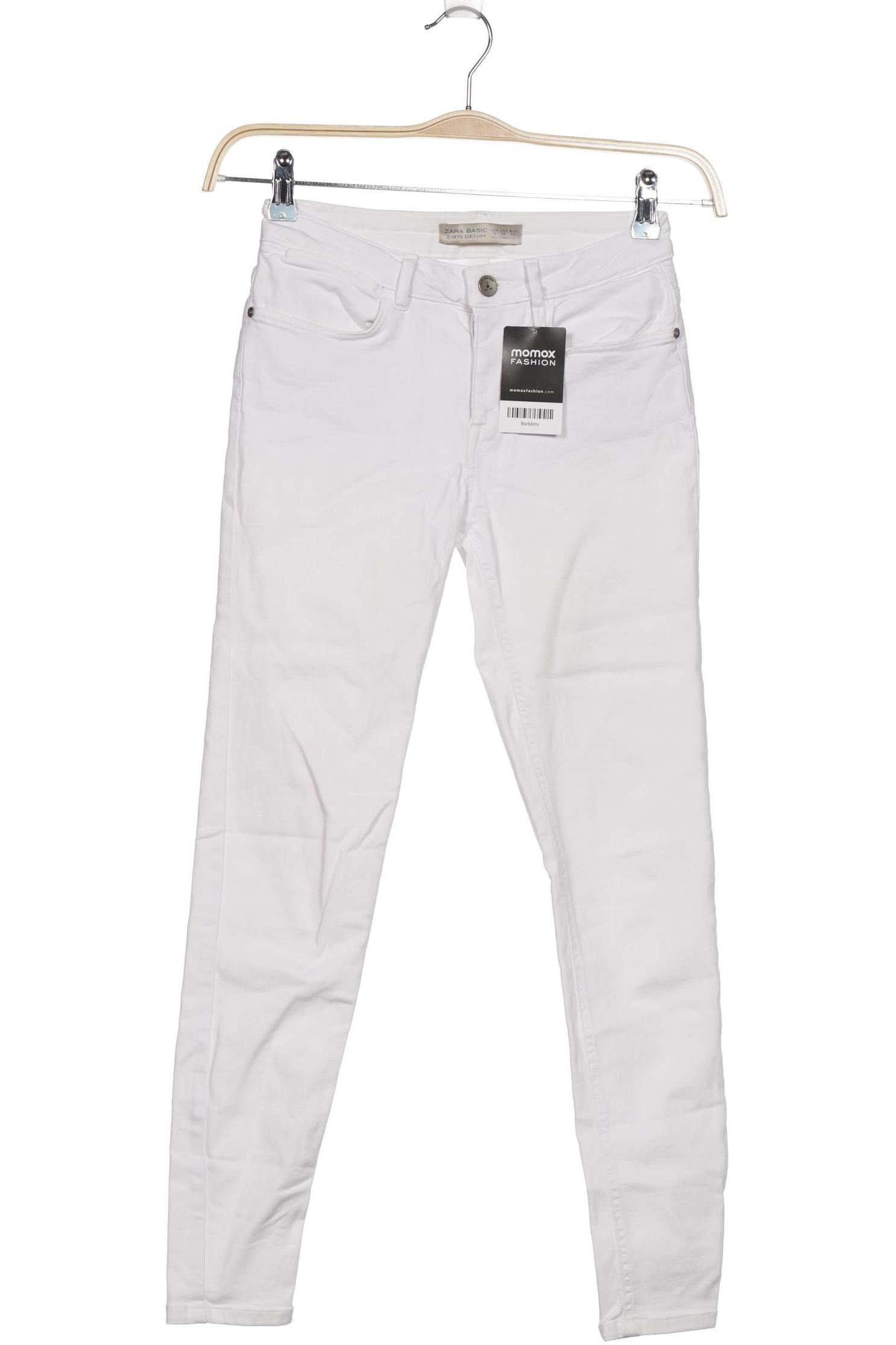 

Zara Damen Jeans, weiß, Gr. 38