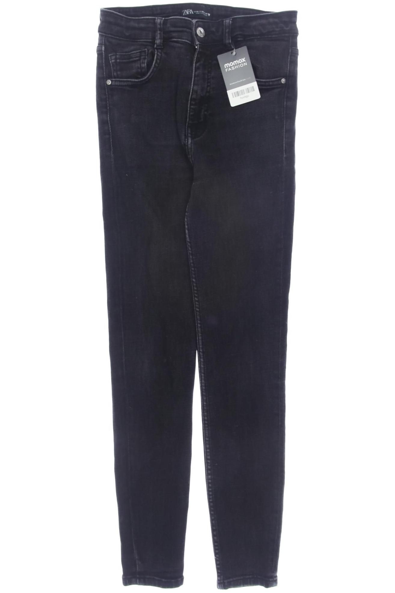 

Zara Damen Jeans, schwarz, Gr. 38