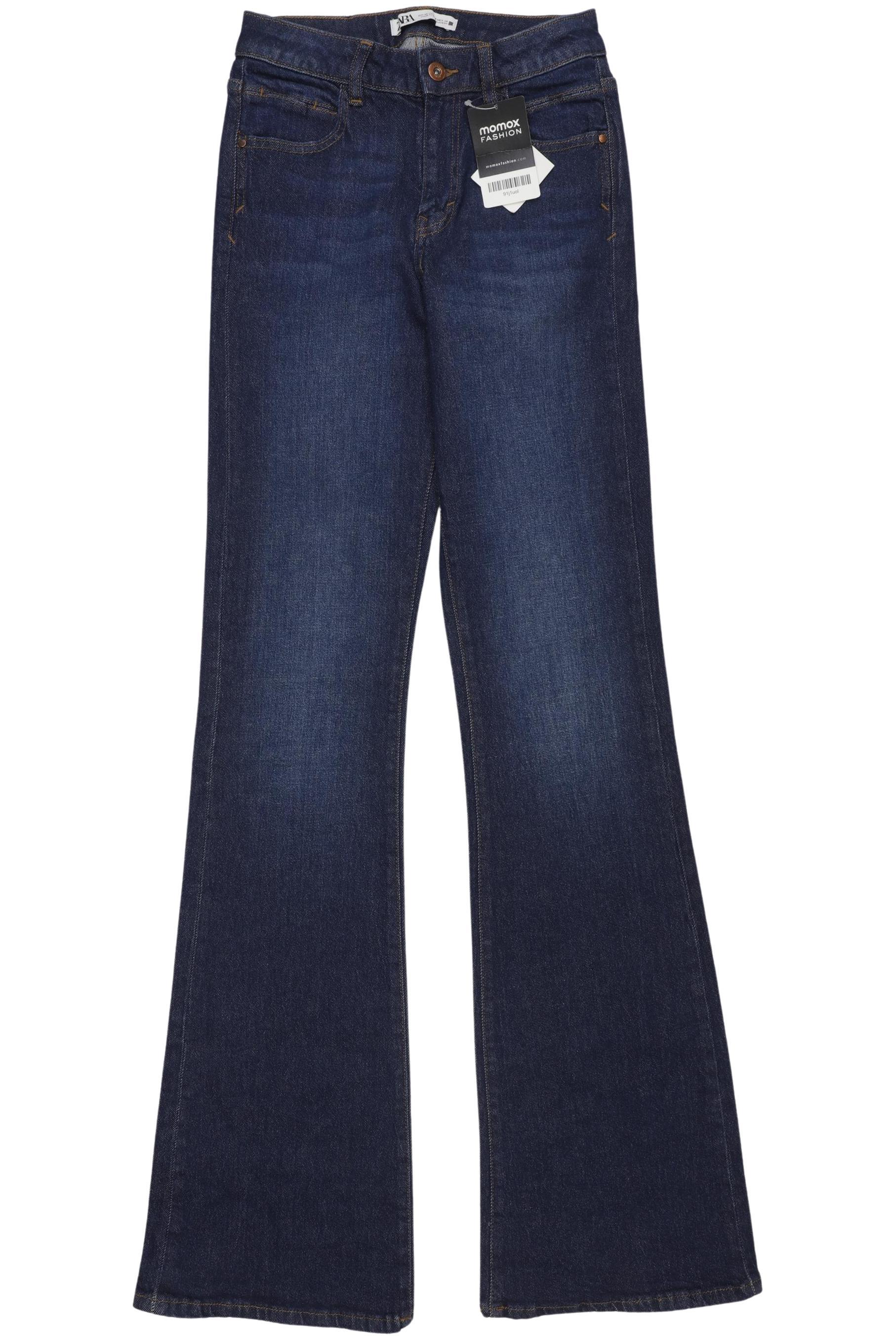

Zara Damen Jeans, marineblau, Gr. 36